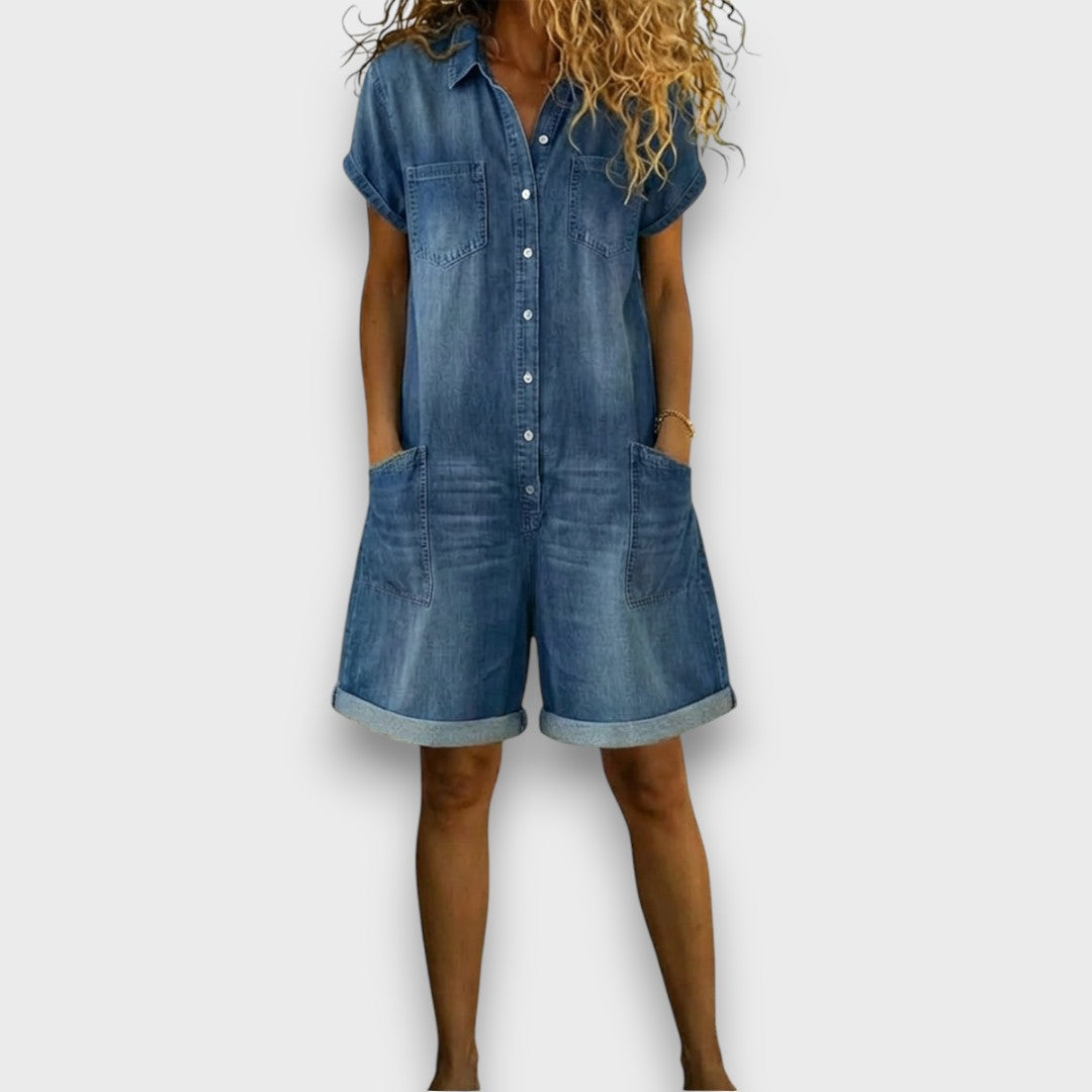 MARCO & BIANCA MILANO | JOAN SHORTS IN DENIM EFFETTO VINTAGE DONNA