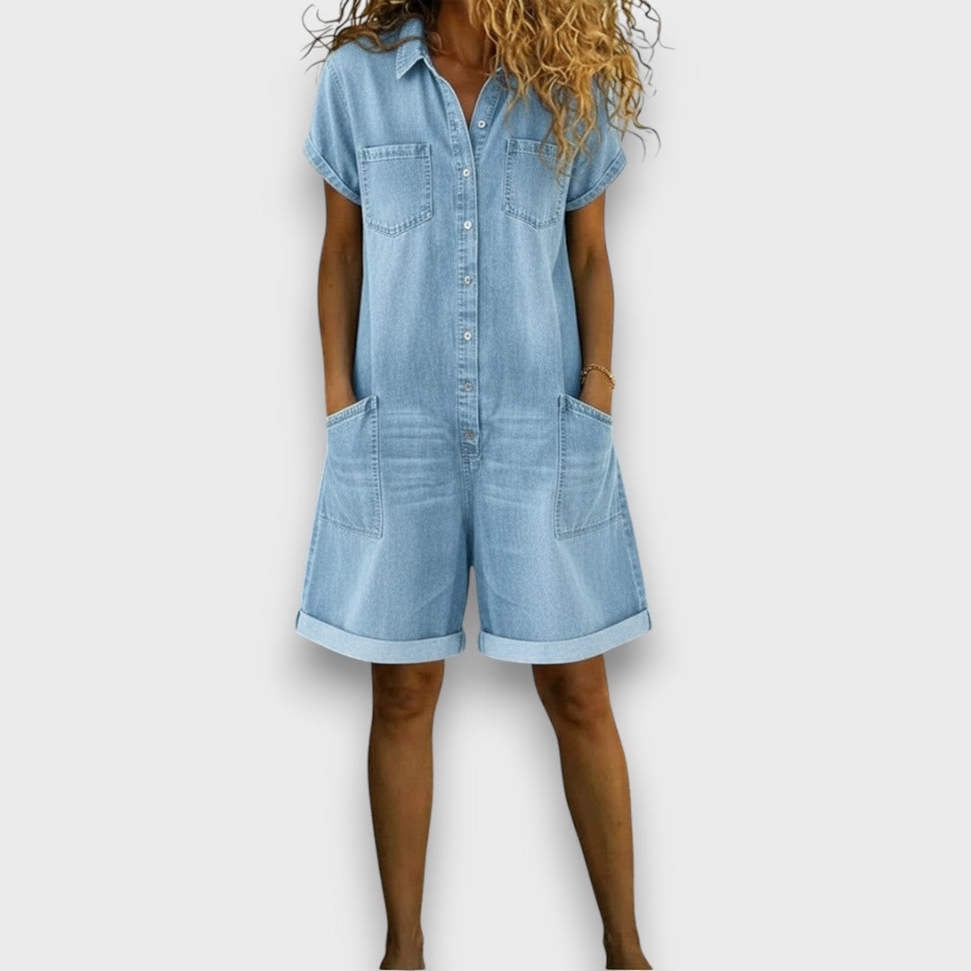 MARCO & BIANCA MILANO | JOAN SHORTS IN DENIM EFFETTO VINTAGE DONNA