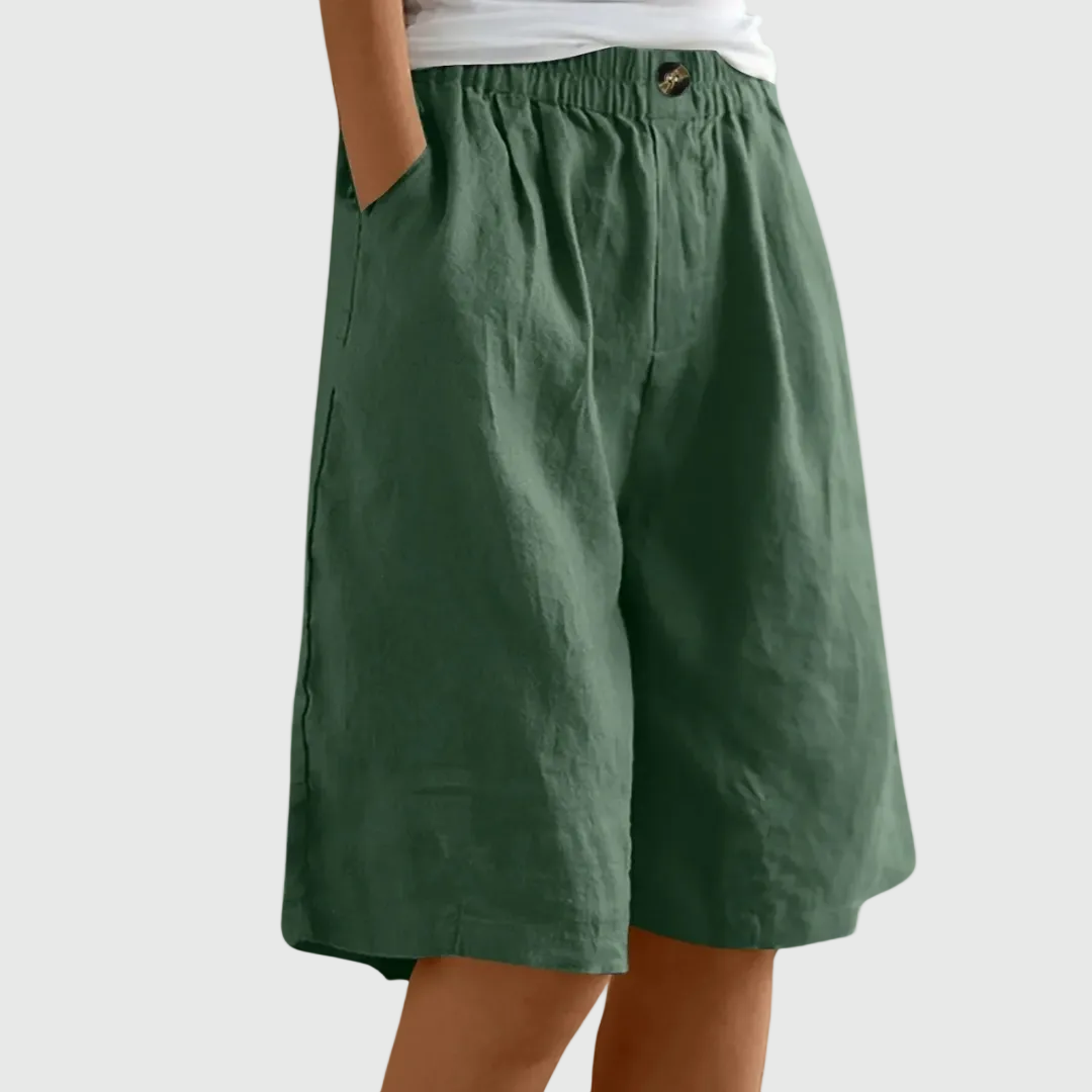 MARCO & BIANCA MILANO | MADELEINE SHORTS CON VITA ELASTICA DONNA