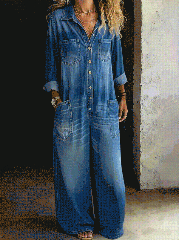 MARCO & BIANCA MILANO | LENA SALOPETTE CASUAL IN DENIM DONNA