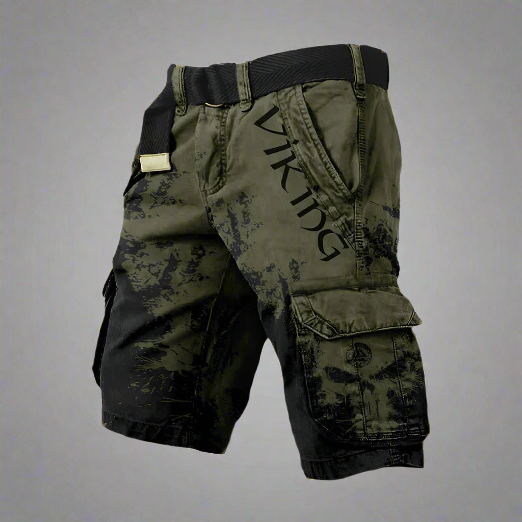 MARCO & BIANCA MILANO | SHORT CARGO STAMPATO UOMO