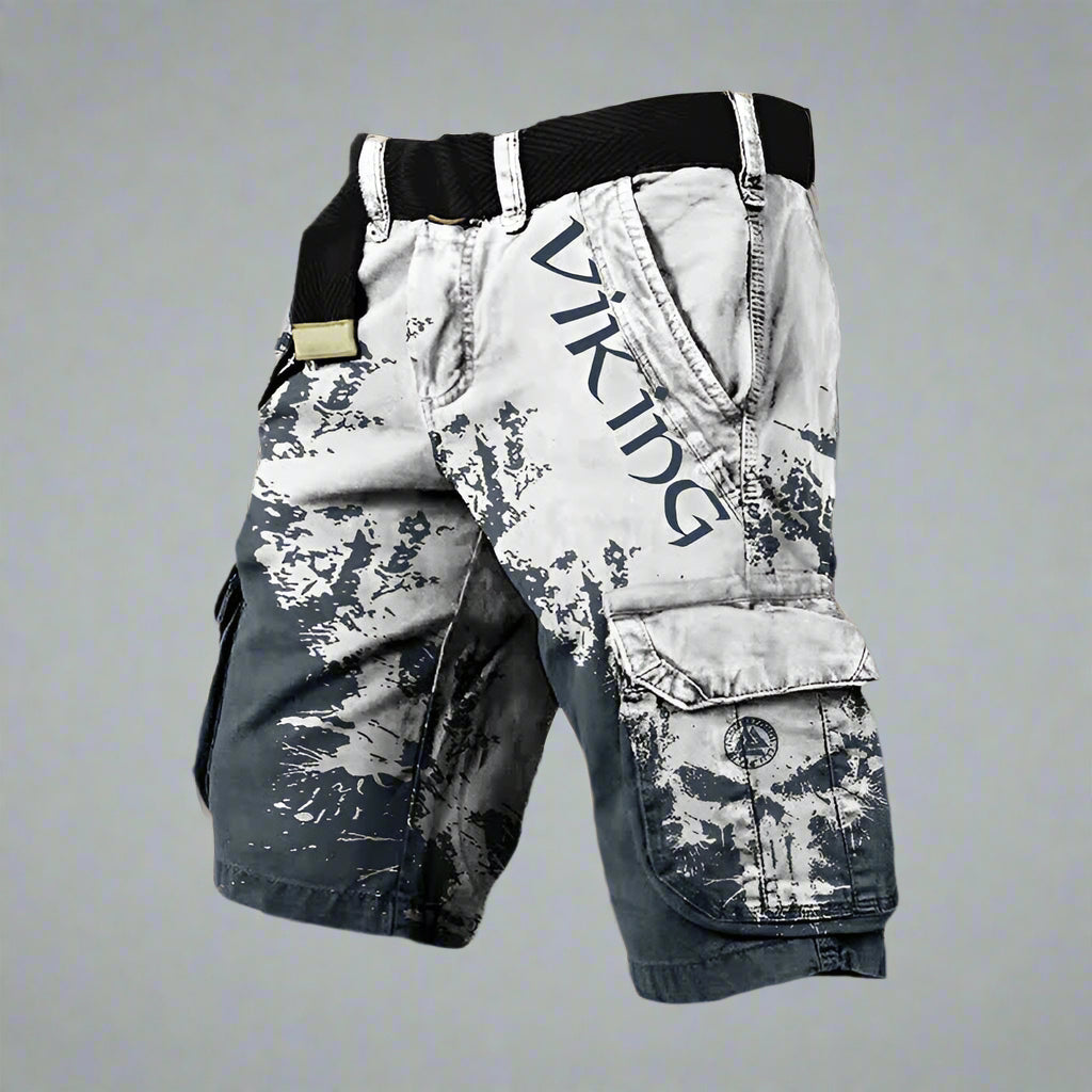 MARCO & BIANCA MILANO | SHORT CARGO STAMPATO UOMO