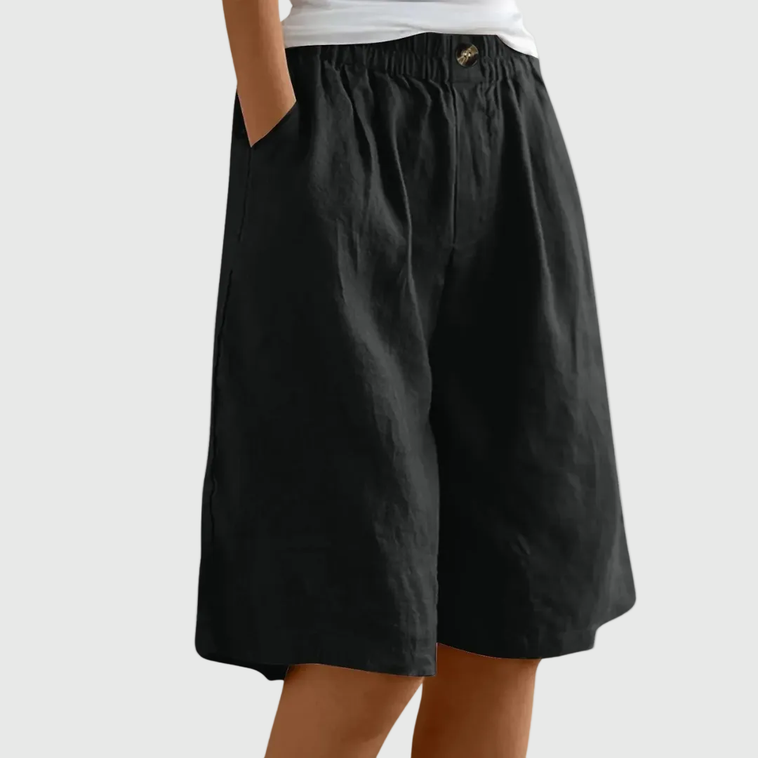 MARCO & BIANCA MILANO | MADELEINE SHORTS CON VITA ELASTICA DONNA