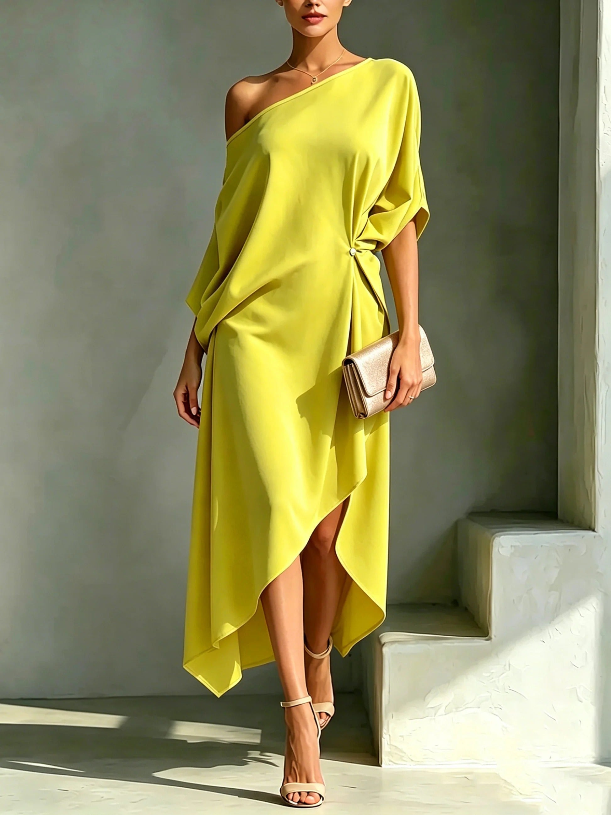 Camila Dress Yellow