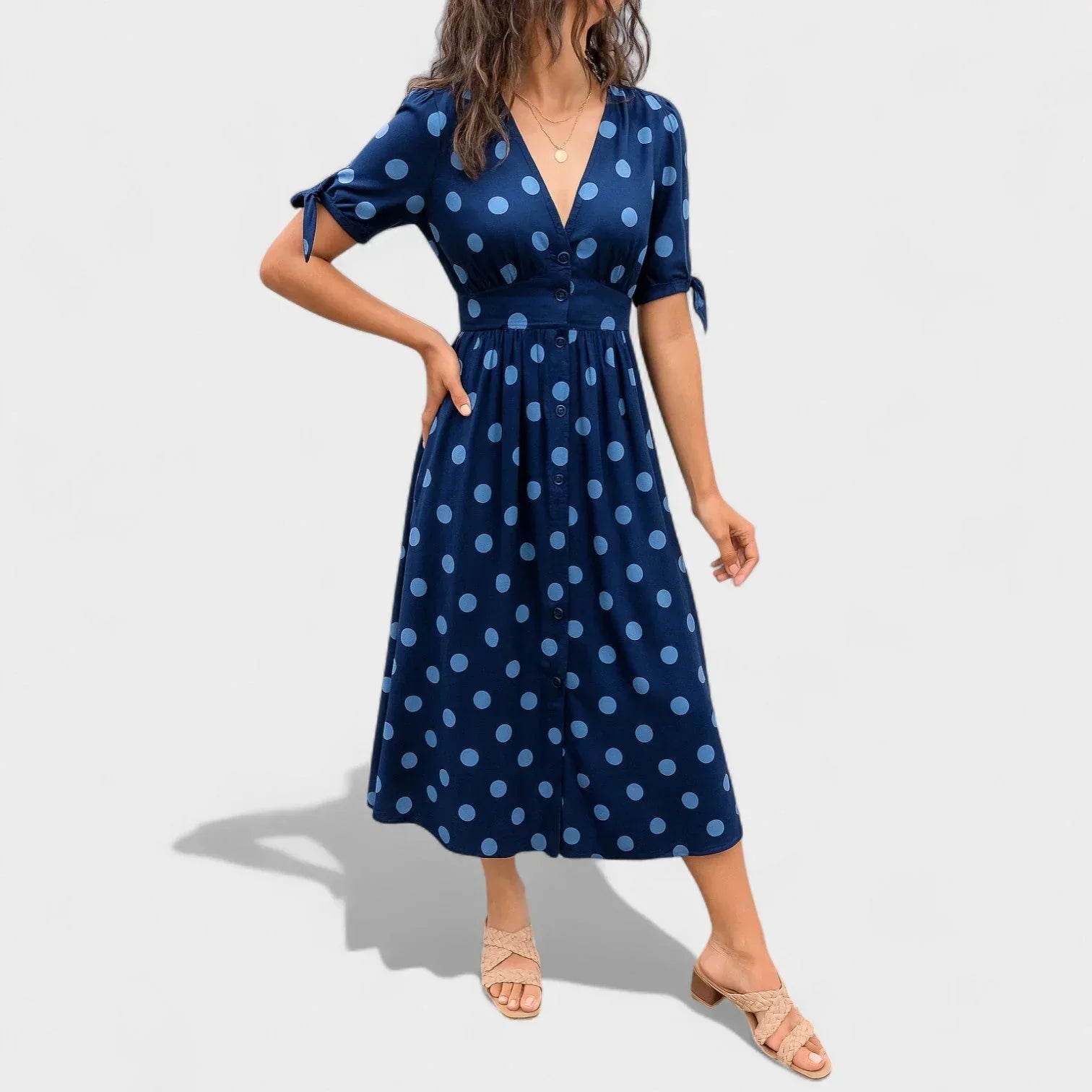 Valentina™ | Abito Moderno a Pois