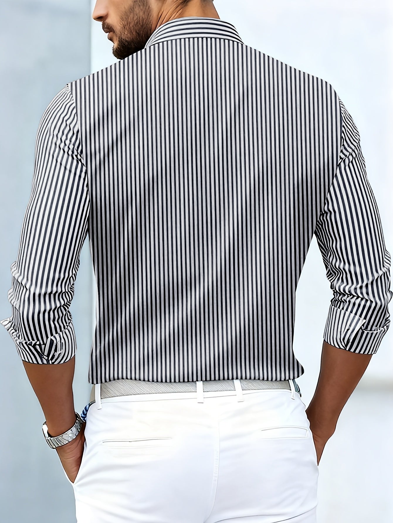 MARCO & BIANCA MILANO | CAMICIA VINTAGE A RIGHE UOMO