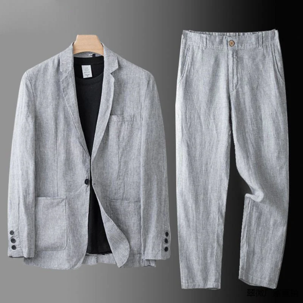 MARCO & BIANCA MILANO | ELEGANTE LINNEN SET UOMO