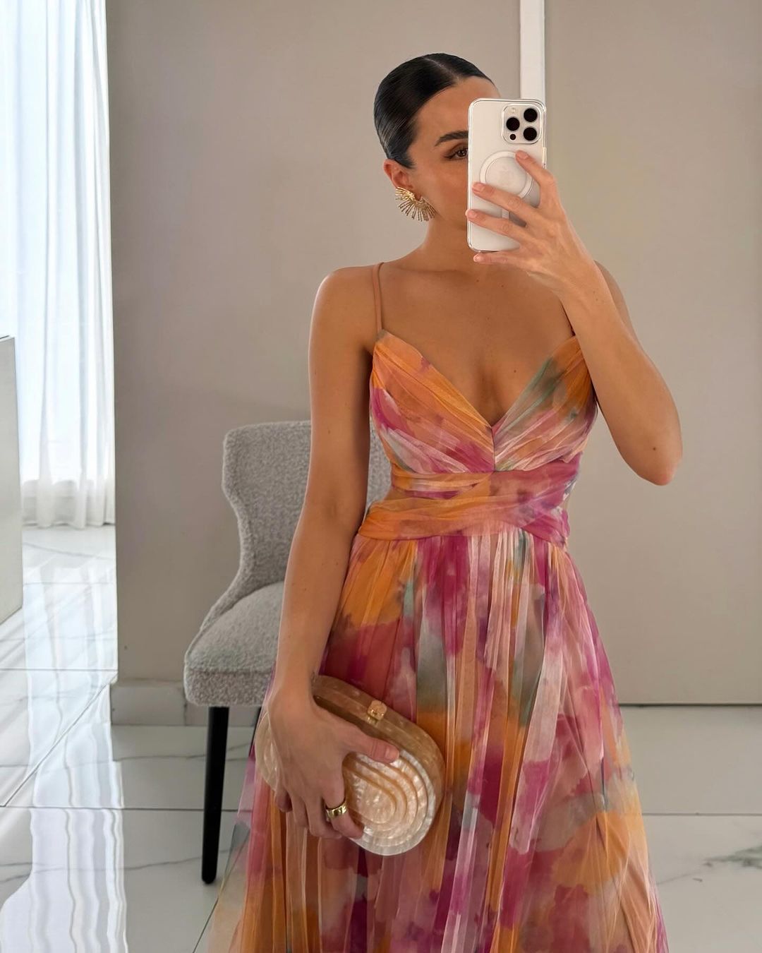 Giselle | Abito maxi floreale