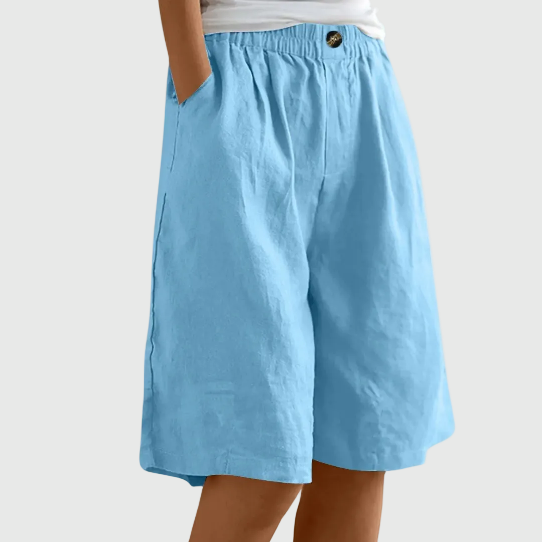 MARCO & BIANCA MILANO | MADELEINE SHORTS CON VITA ELASTICA DONNA