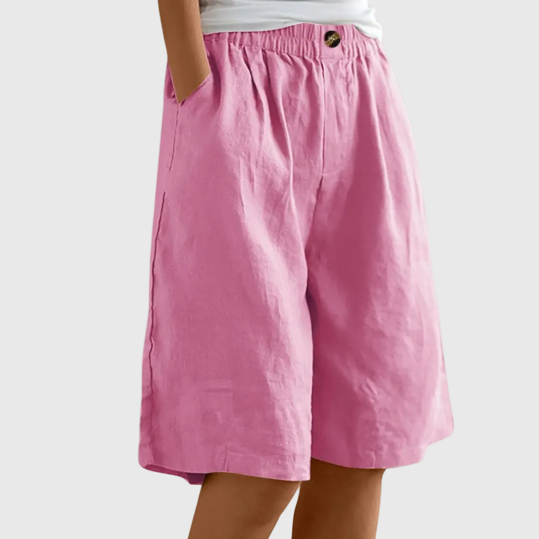 MARCO & BIANCA MILANO | MADELEINE SHORTS CON VITA ELASTICA DONNA