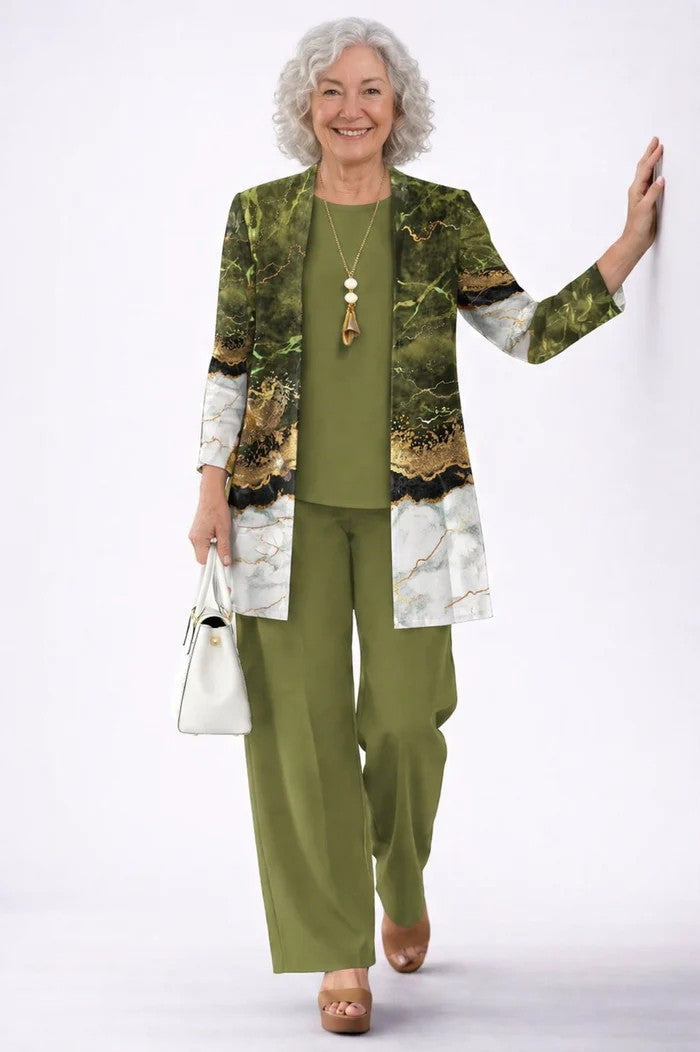 MARCO & BIANCA MILANO | COMPLETO KIMONO ROSA CORALLO DONNA
