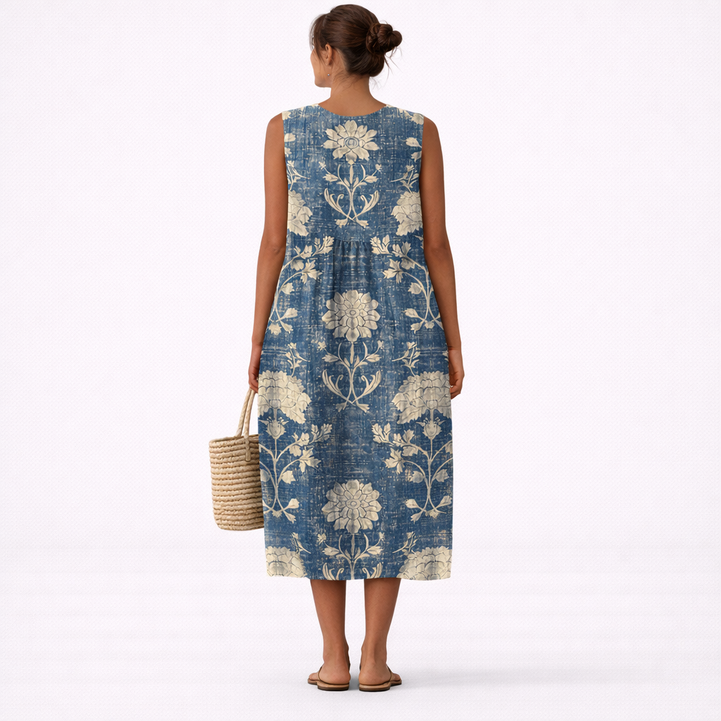 MARCO & BIANCA MILANO | ABITO MIDI FLOREALE CLASSICO DONNA