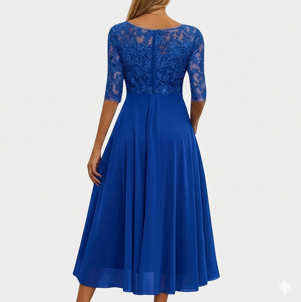 Blanca | Elegante abito in pizzo