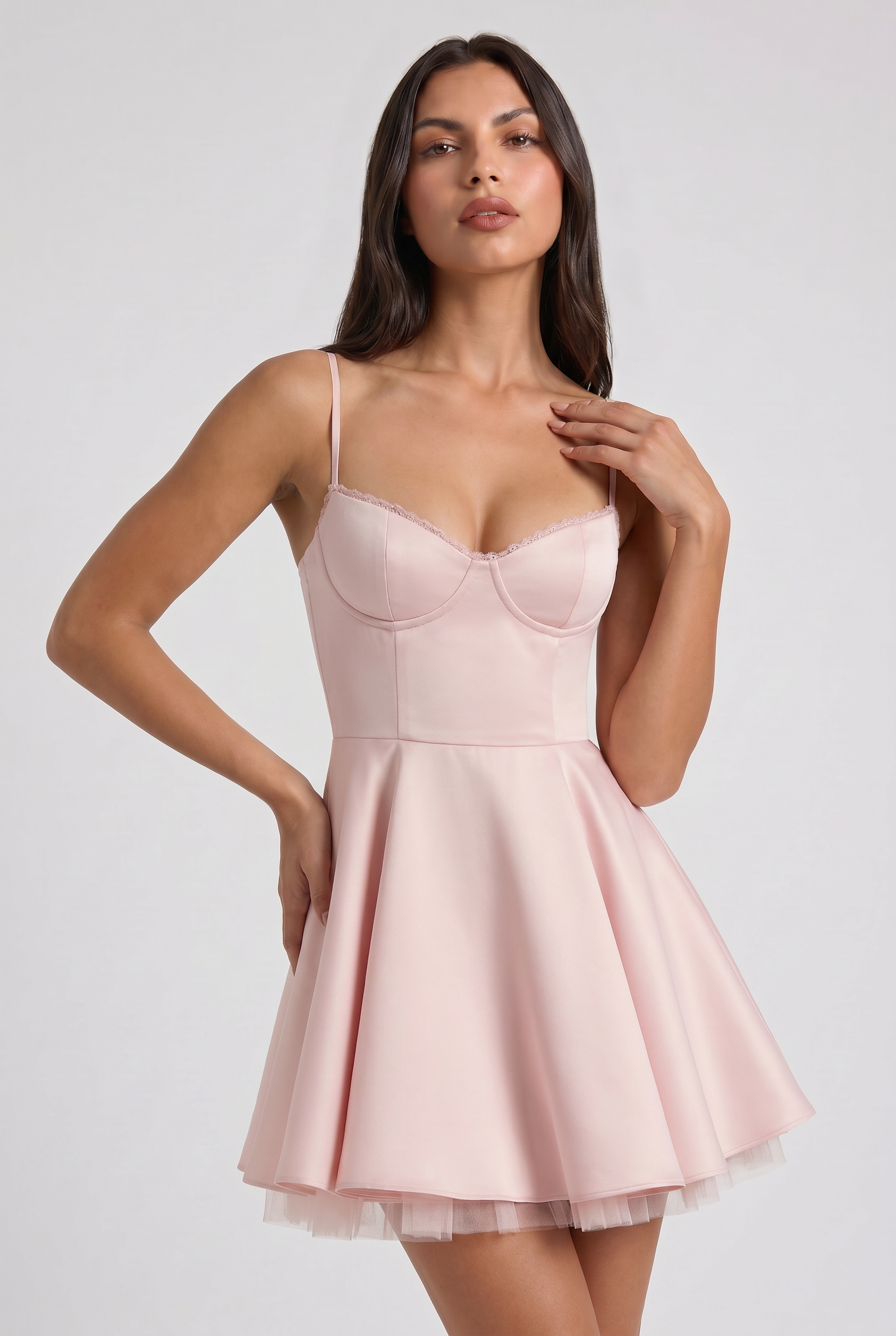 MARCO & BIANCA MILANO | MINI ABITO SELENE ROSA CIPRIA DONNA