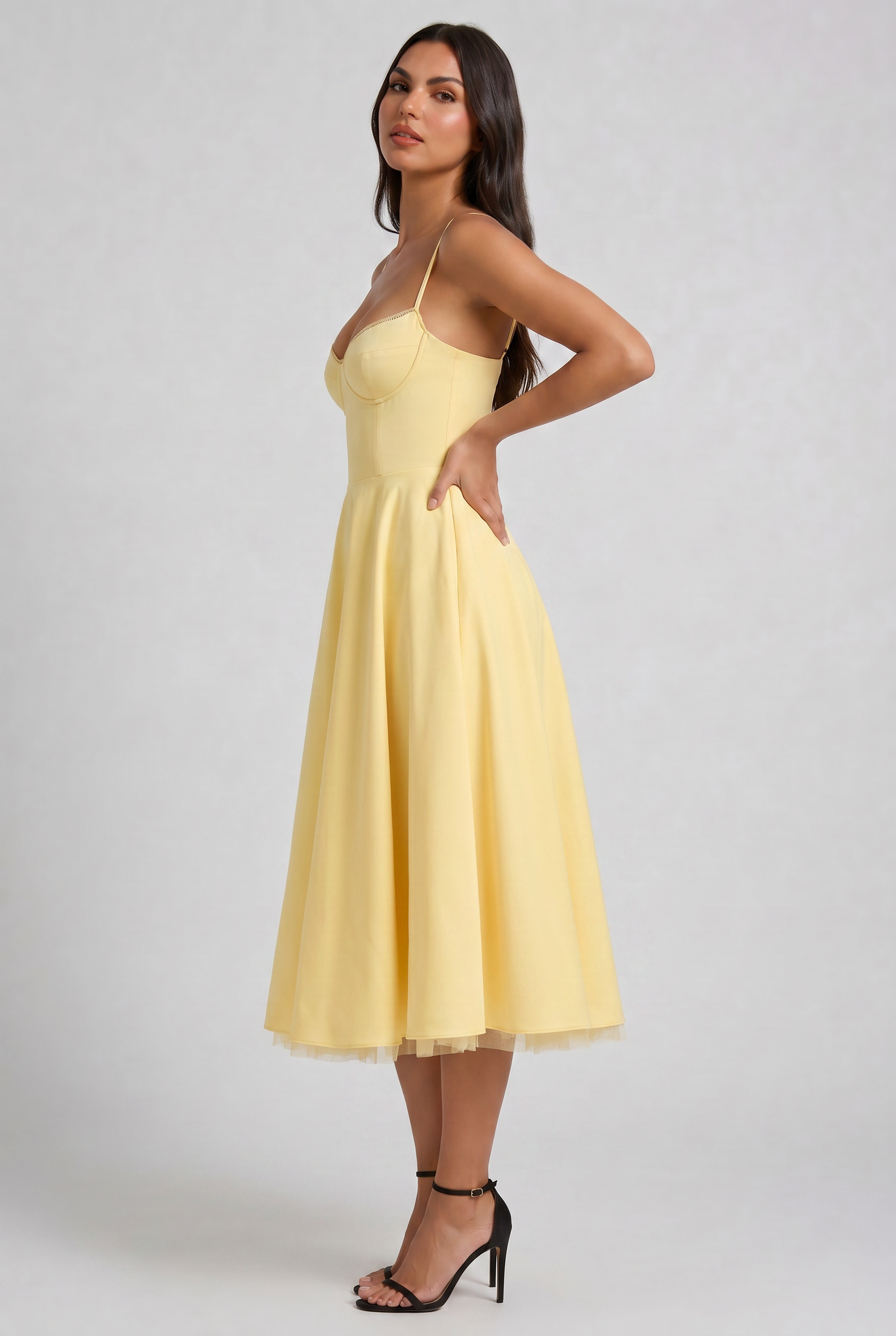 MARCO & BIANCA MILANO | MINI ABITO SELENE GIALLO DONNA