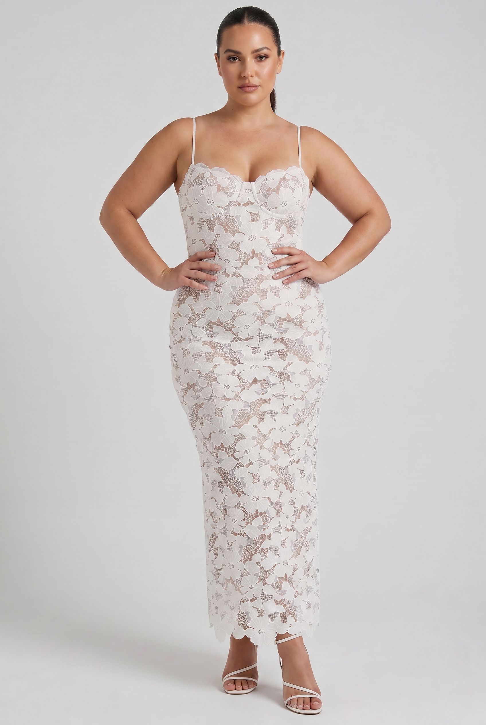 MARCO & BIANCA MILANO | ABITO IN PIZZO PERLE DONNA