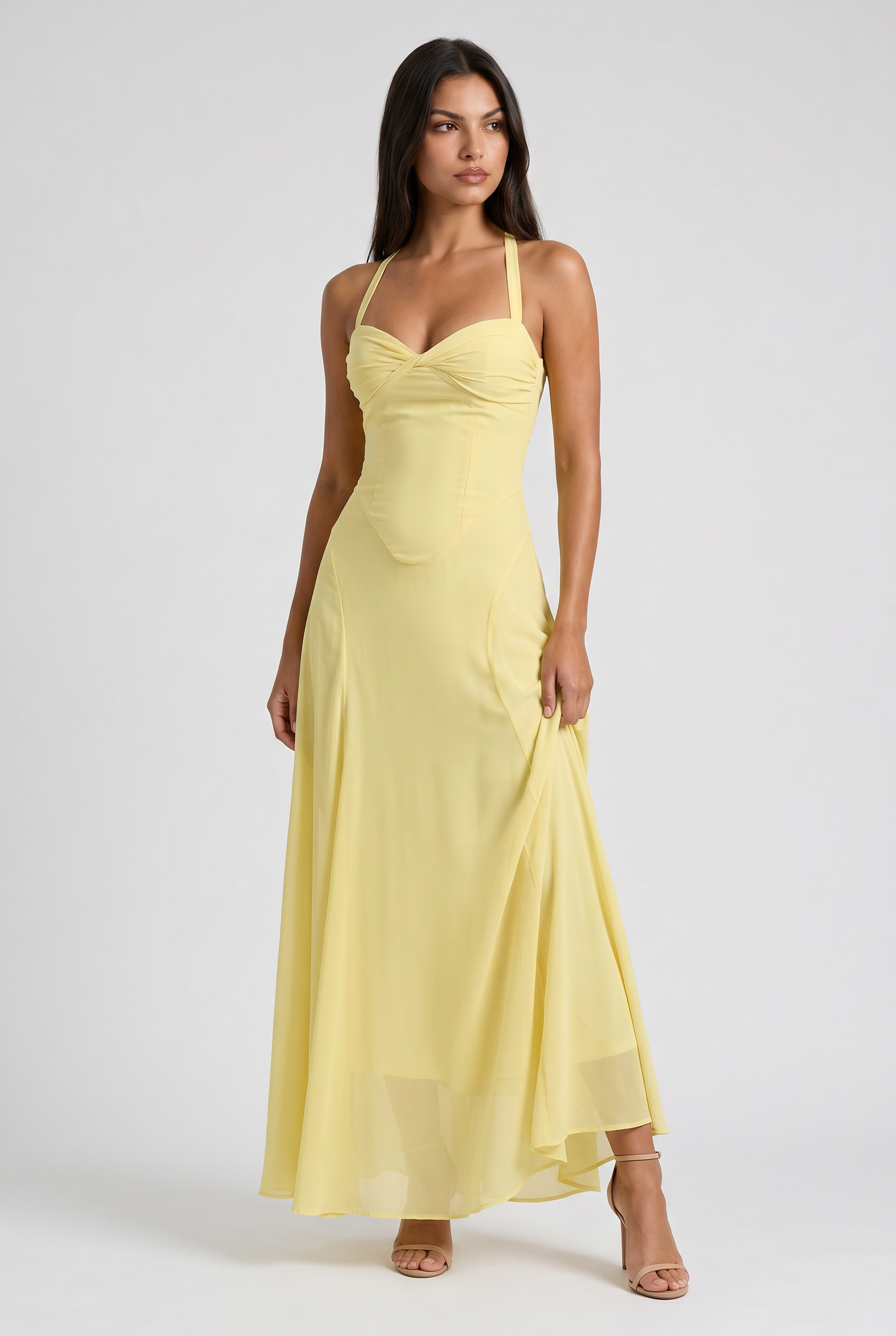 MARCO & BIANCA MILANO | ABITO GIALLO RIHANNA DONNA