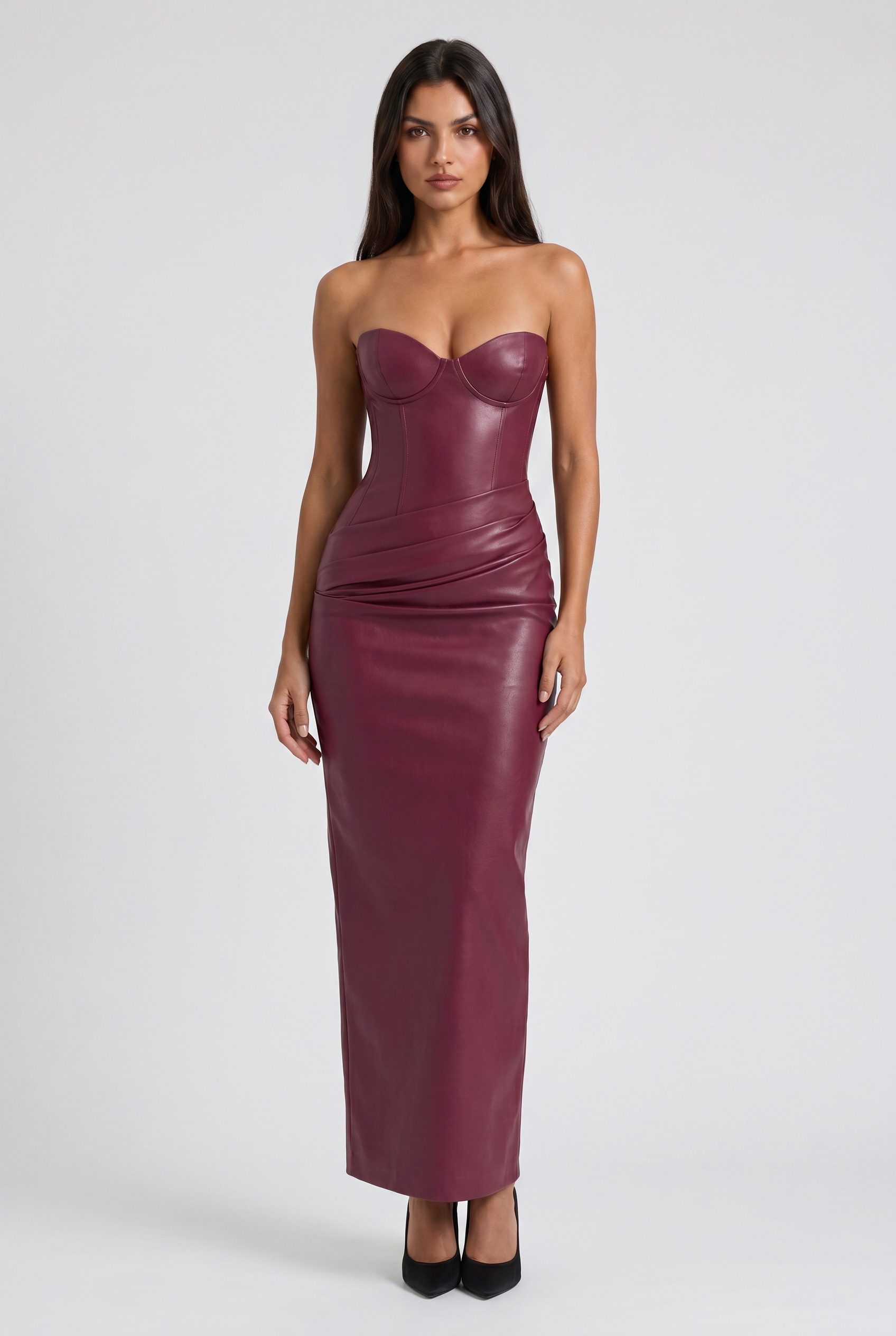 MARCO & BIANCA MILANO | ABITO BORDEAUX VANESSA DONNA