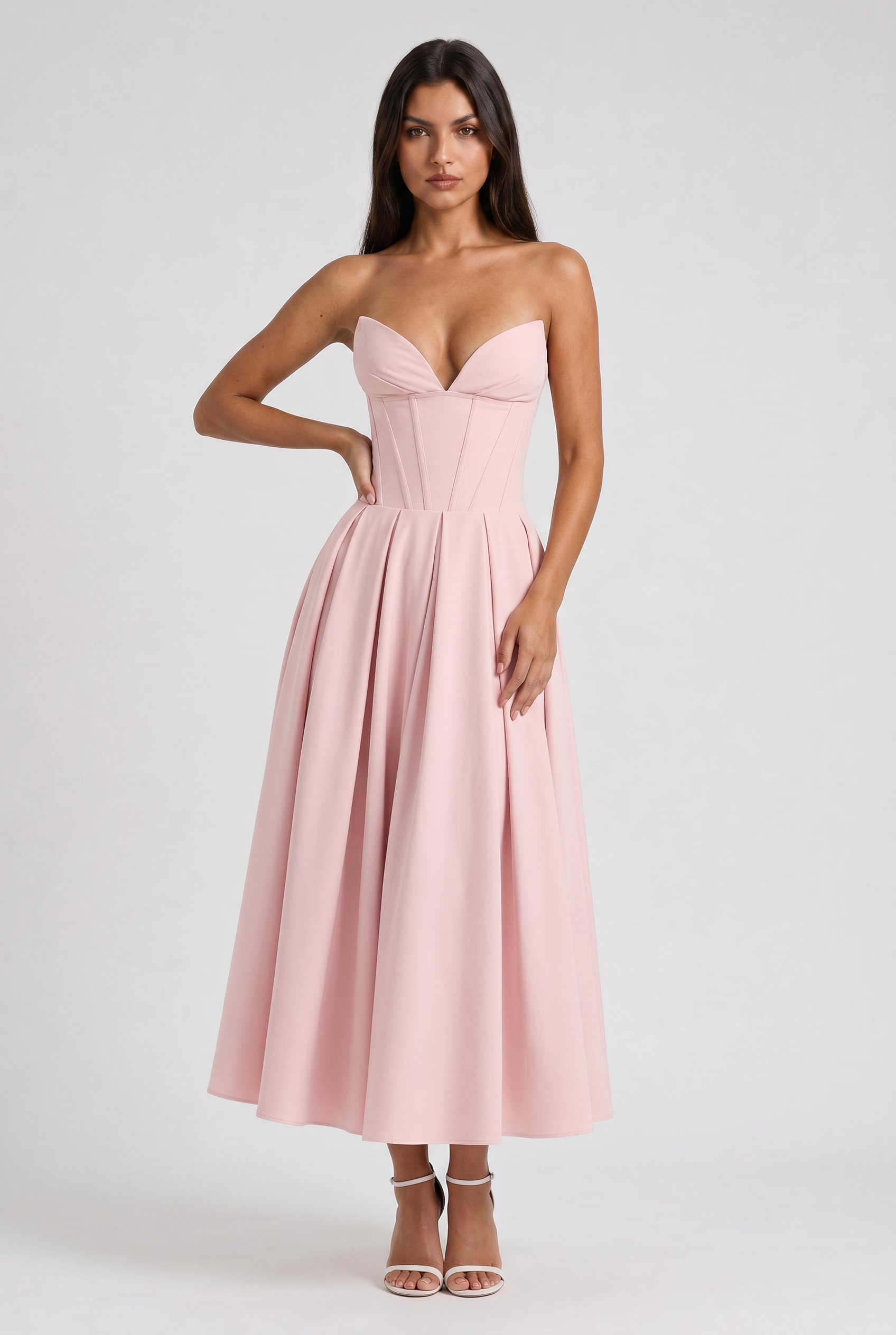 MARCO & BIANCA MILANO | MINI ABITO ROSA AMALFI DONNA