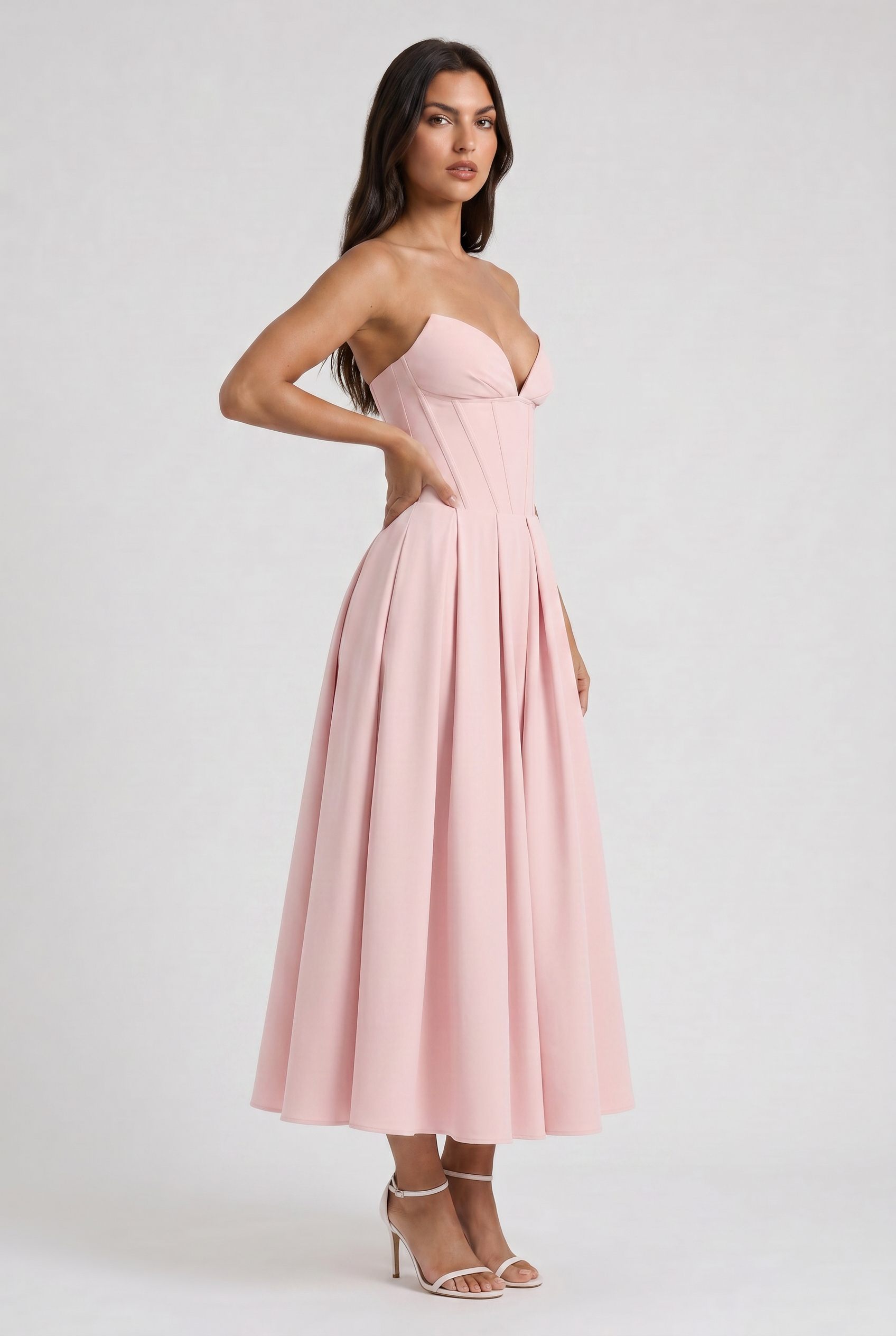 MARCO & BIANCA MILANO | MINI ABITO ROSA AMALFI DONNA