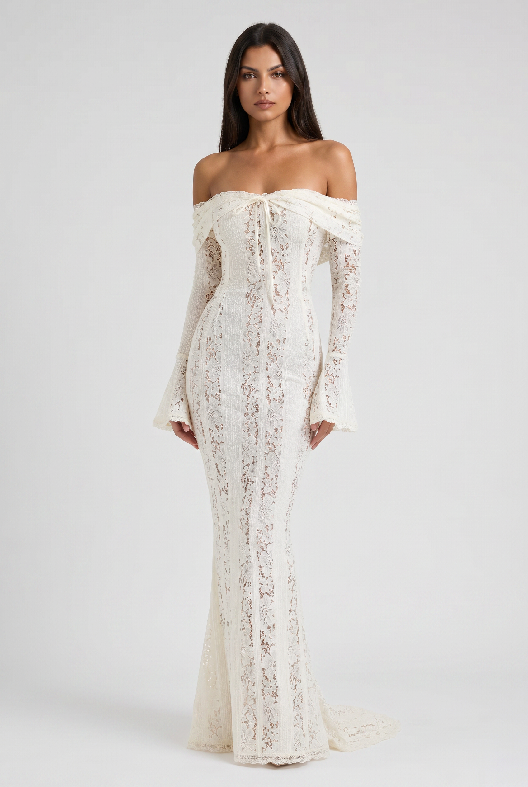 MARCO & BIANCA MILANO | ABITO BIANCO ALESSANDRA DONNA