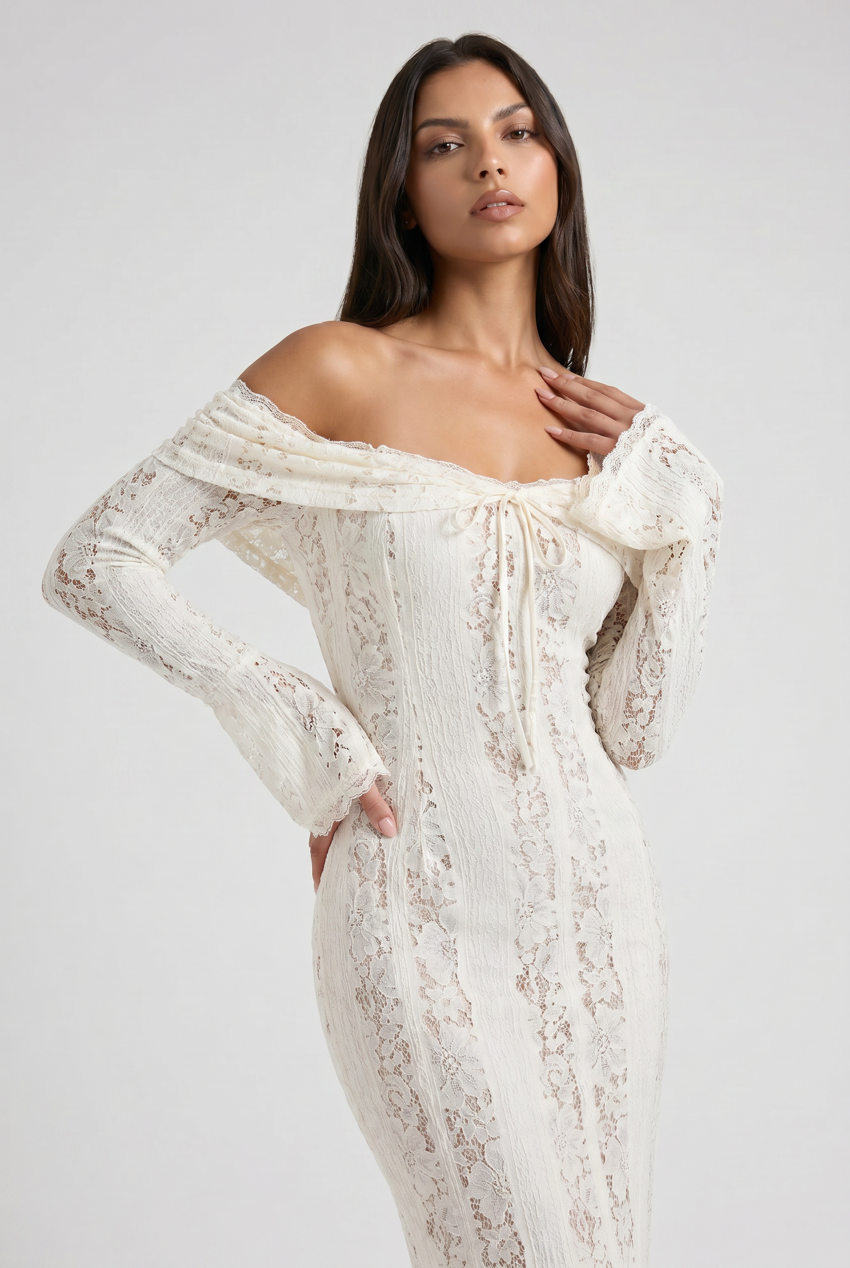 MARCO & BIANCA MILANO | ABITO BIANCO ALESSANDRA DONNA