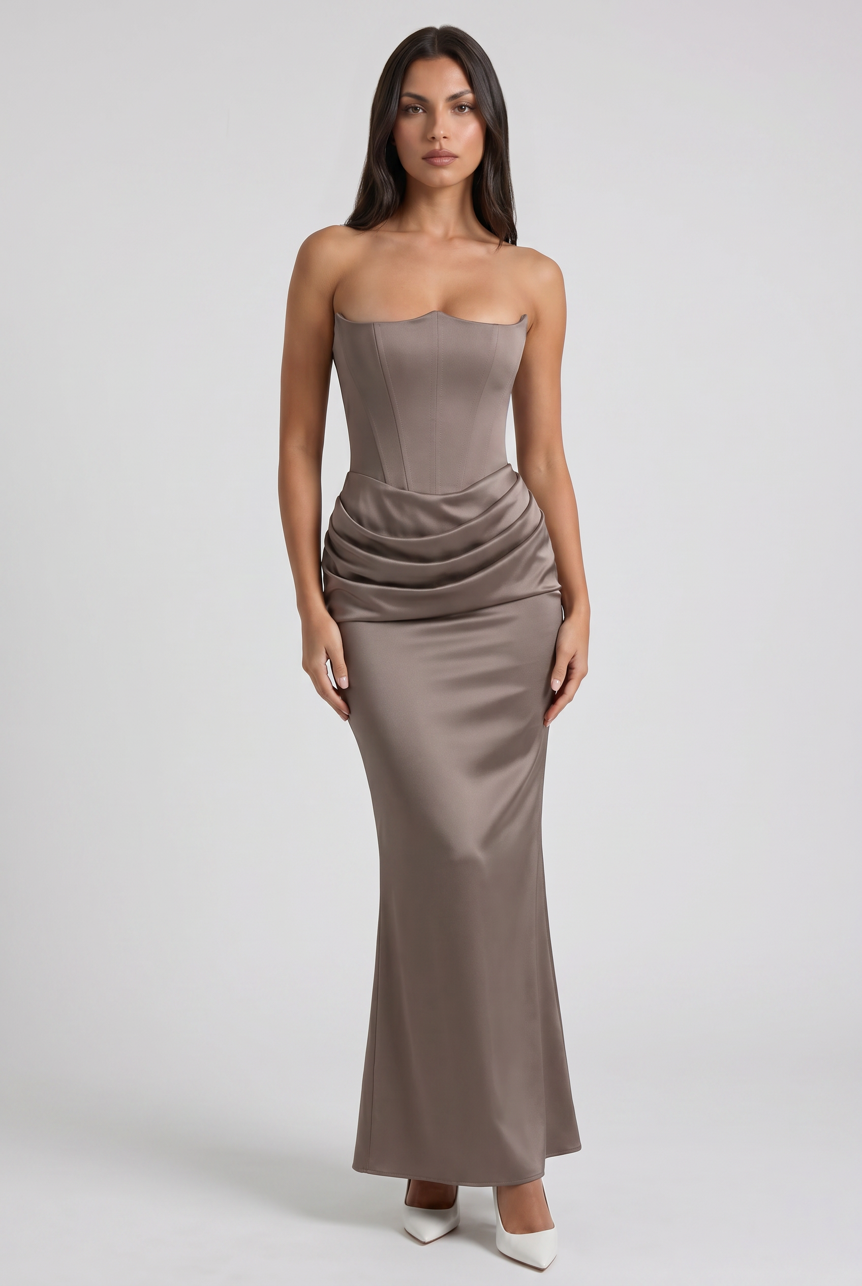 MARCO & BIANCA MILANO | ABITO MIDI ROSA ROSALIND DONNA
