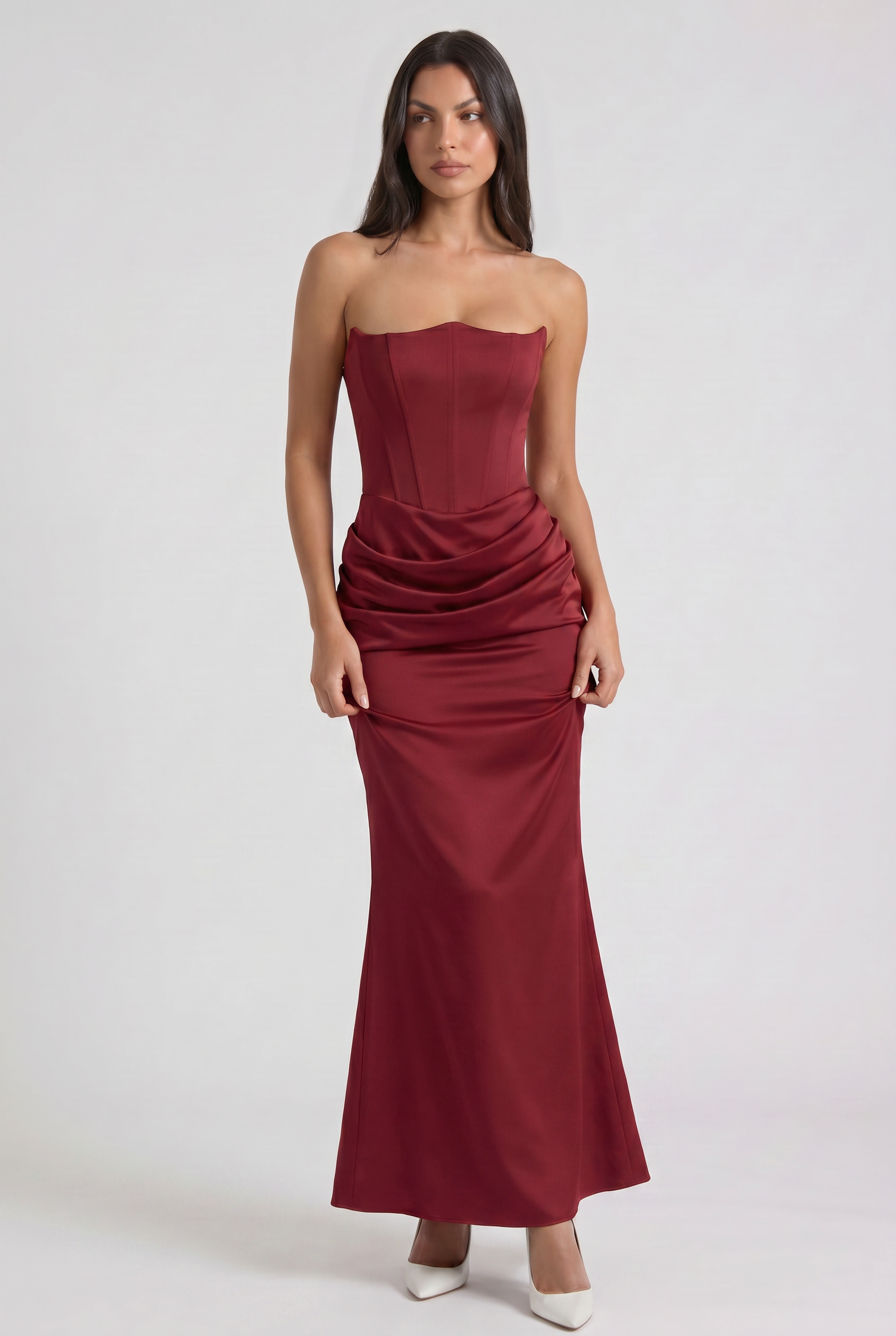 MARCO & BIANCA MILANO | ABITO MIDI ROSA ROSALIND DONNA
