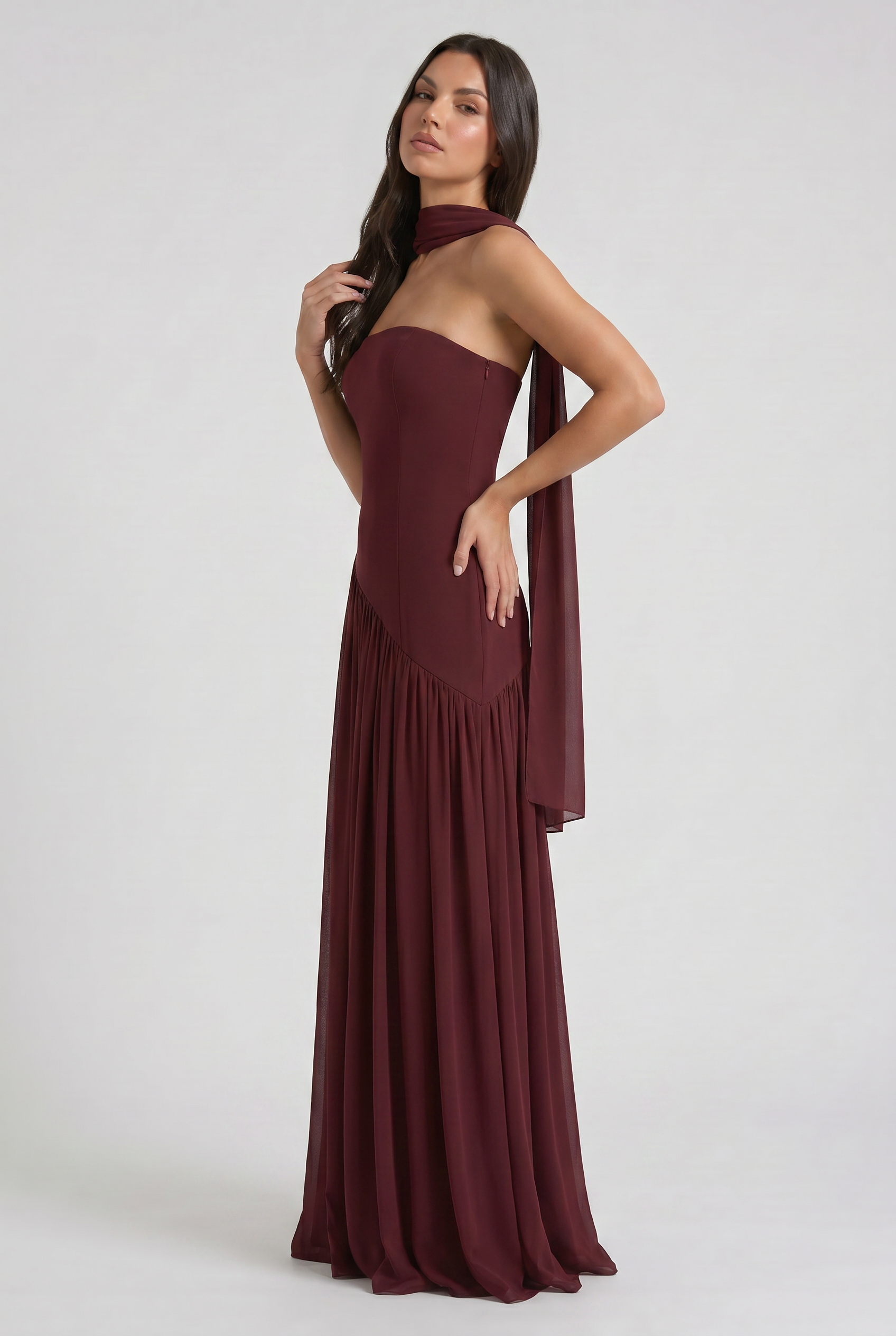 MARCO & BIANCA MILANO | ABITO BORDEAUX CELESTIENNE DONNA