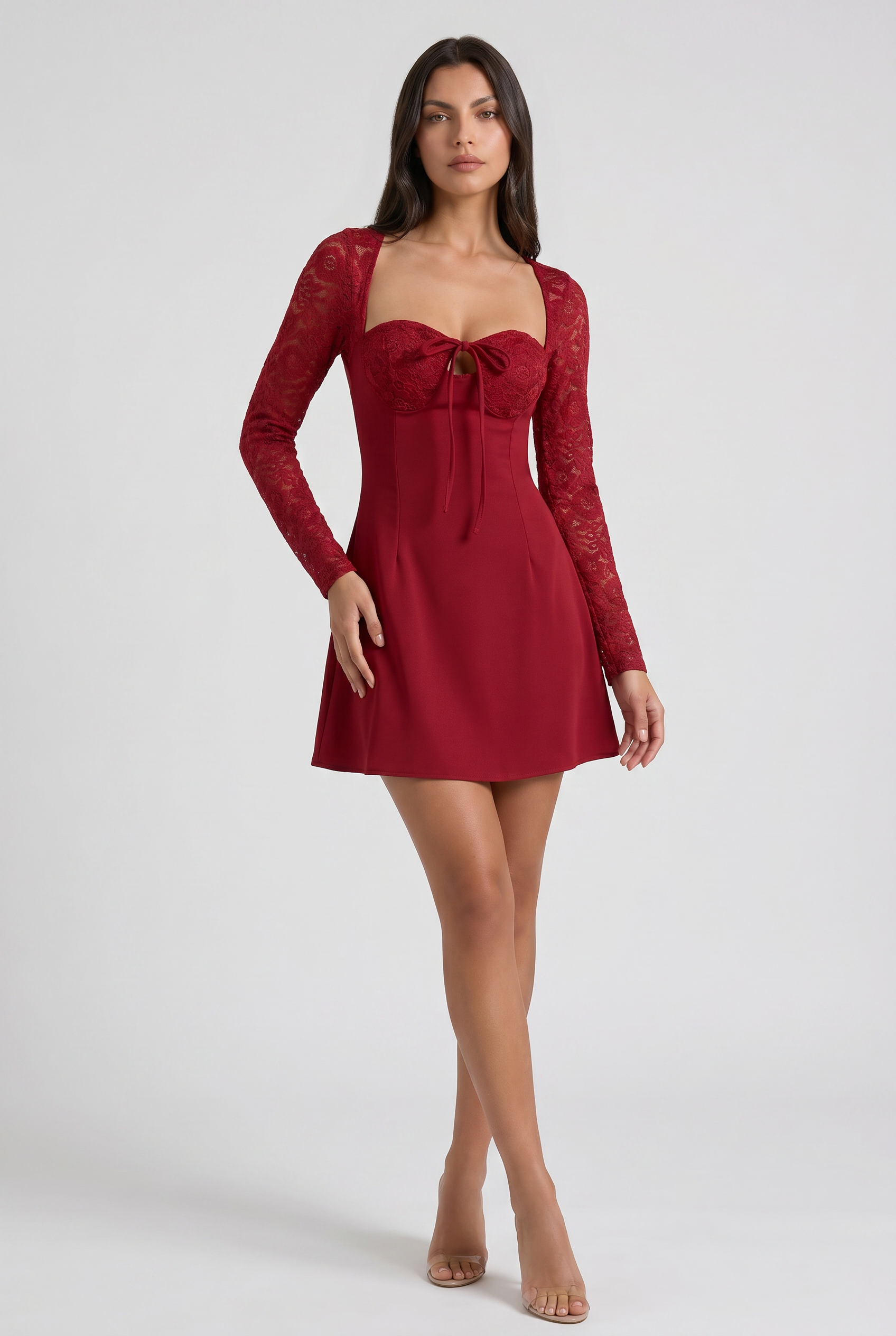 MARCO & BIANCA MILANO | MINI ABITO ROSSO ALIX DONNA
