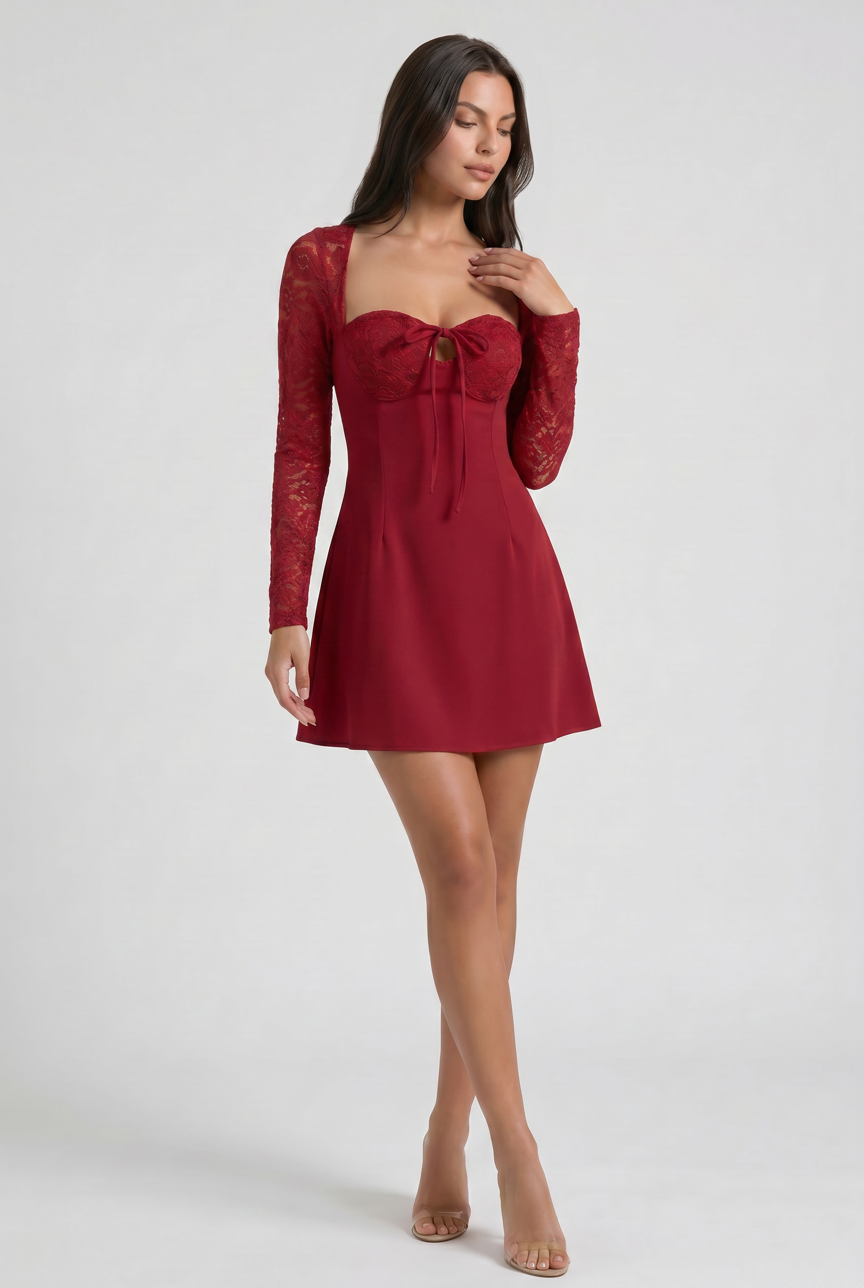 MARCO & BIANCA MILANO | MINI ABITO ROSSO ALIX DONNA