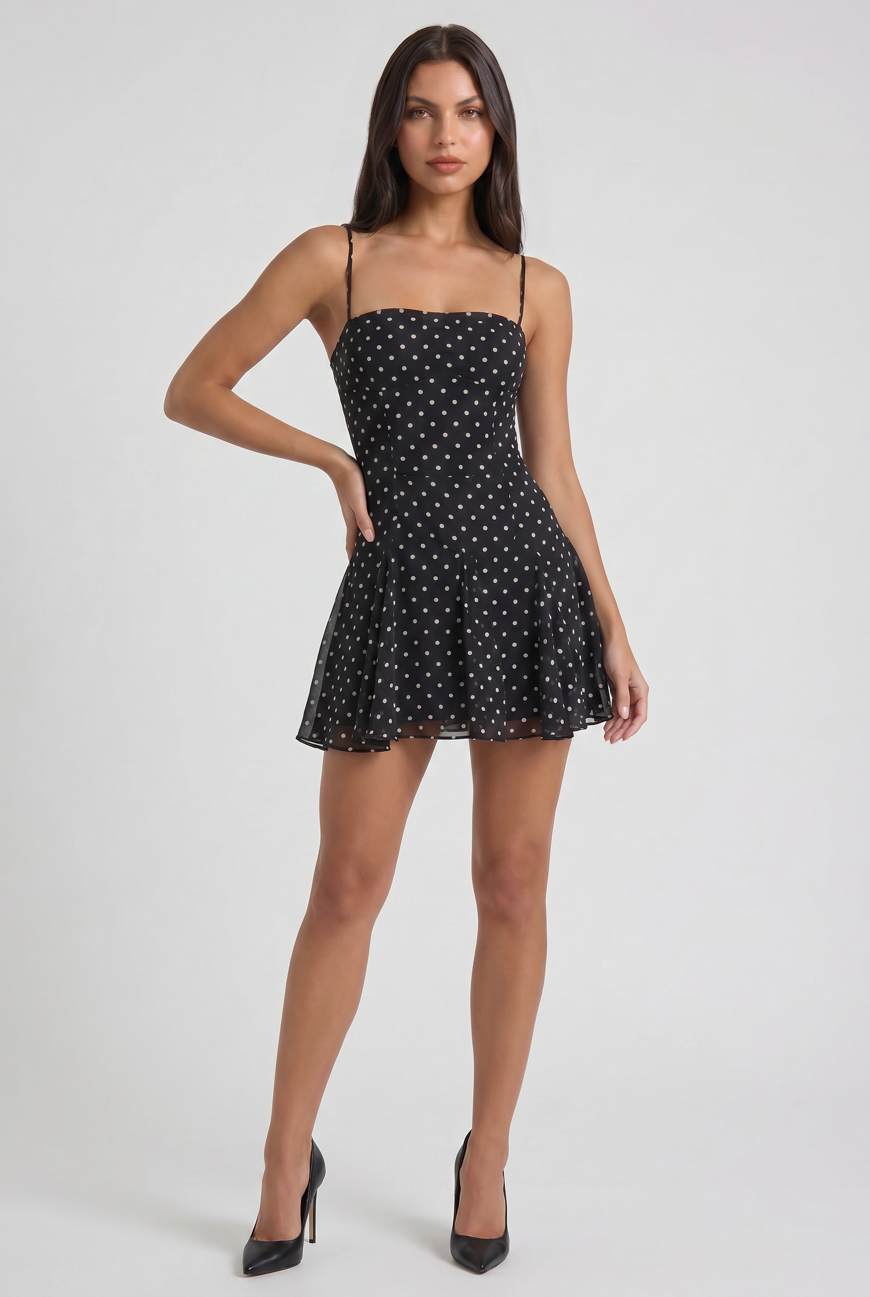 MARCO & BIANCA MILANO | MINI ABITO NERO AMOUREUSE DONNA