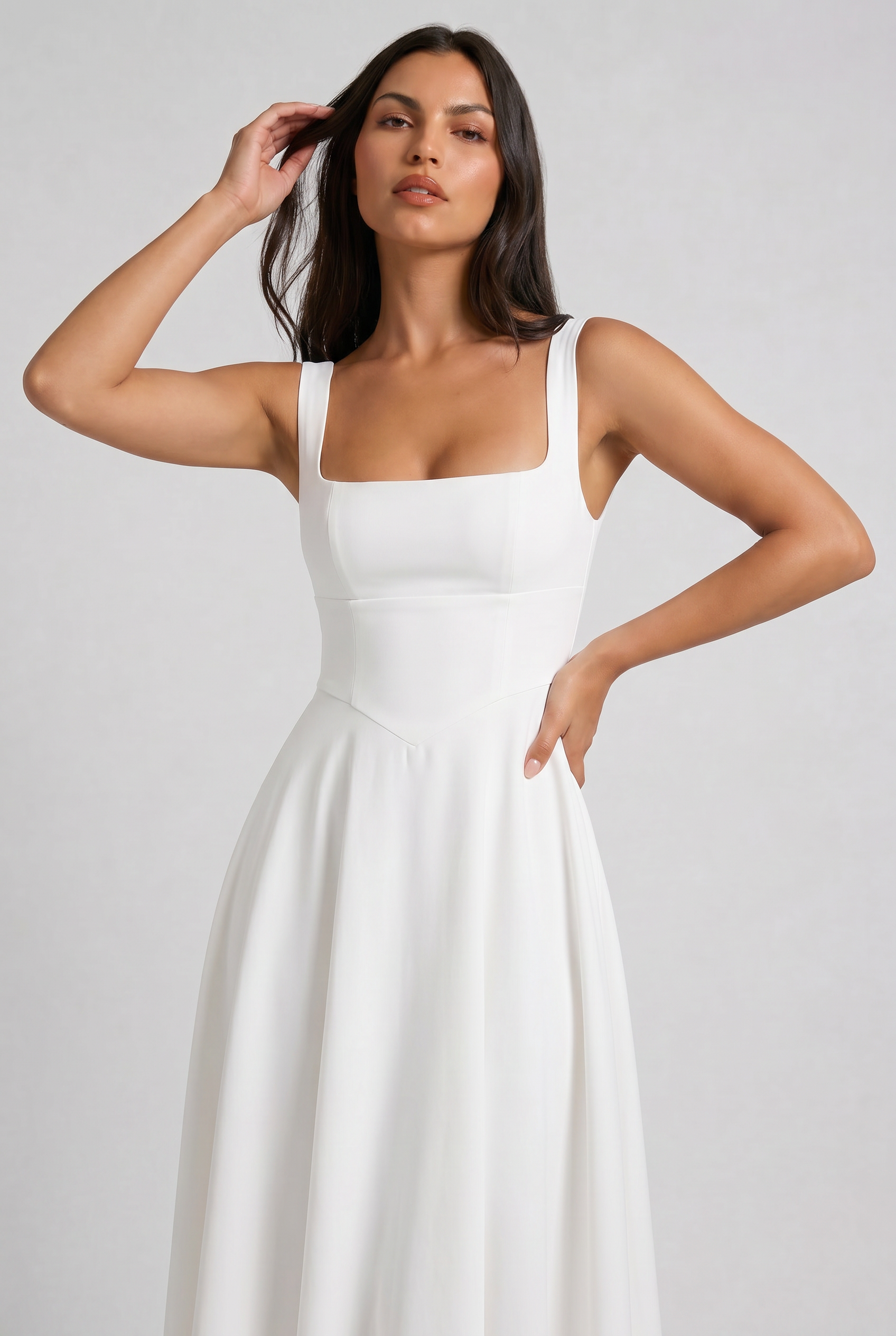 MARCO & BIANCA MILANO | ABITO BIANCO LENA DONNA