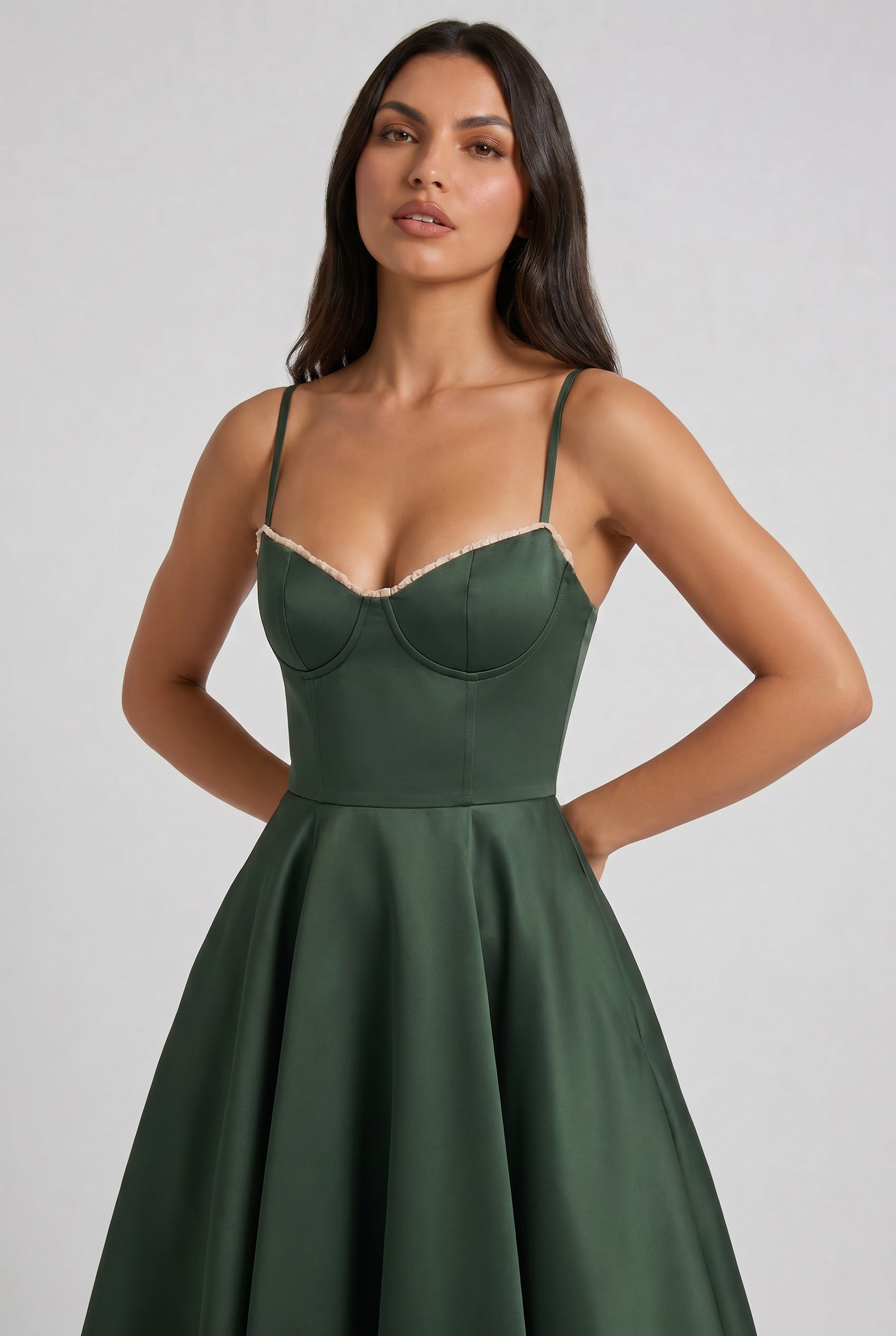 MARCO & BIANCA MILANO | ABITO MIDI VERDE SELENE DONNA