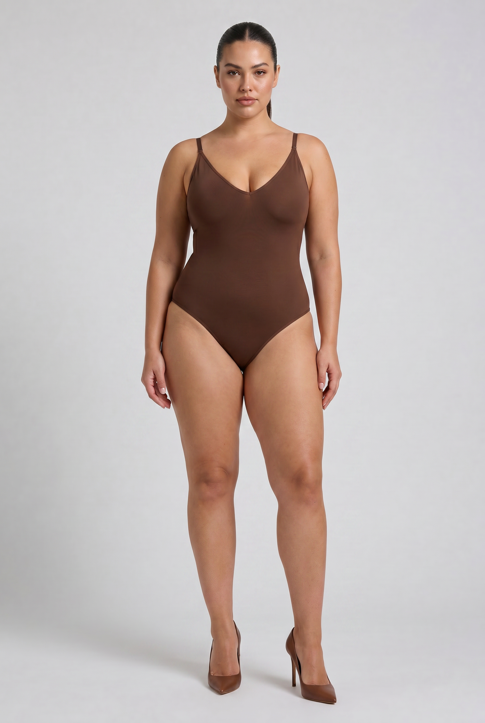 MARCO & BIANCA MILANO | BODY MODELLANTE SNATCHED MARRONE DONNA