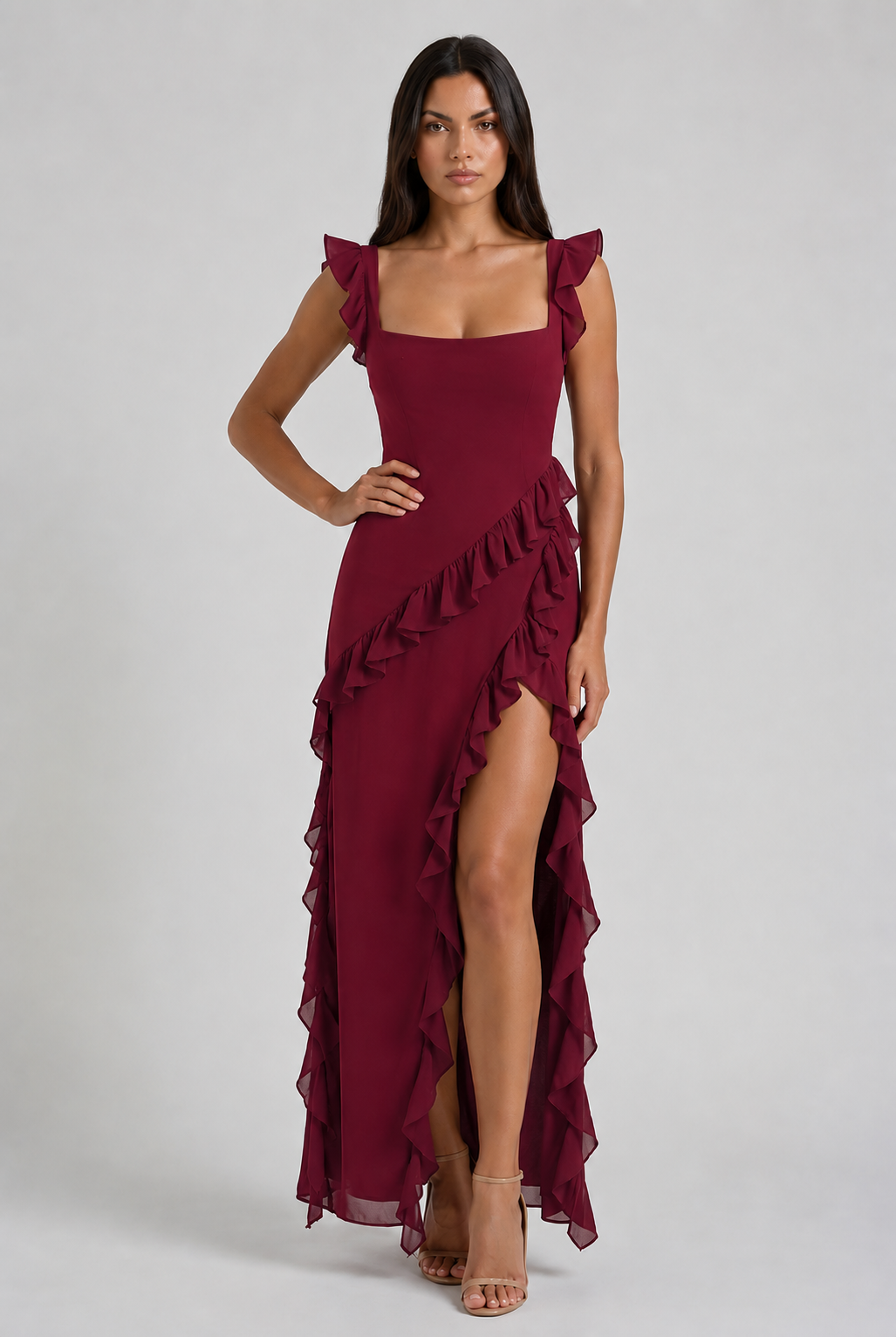 MARCO & BIANCA MILANO | ABITO BORDEAUX ARIELA DONNA