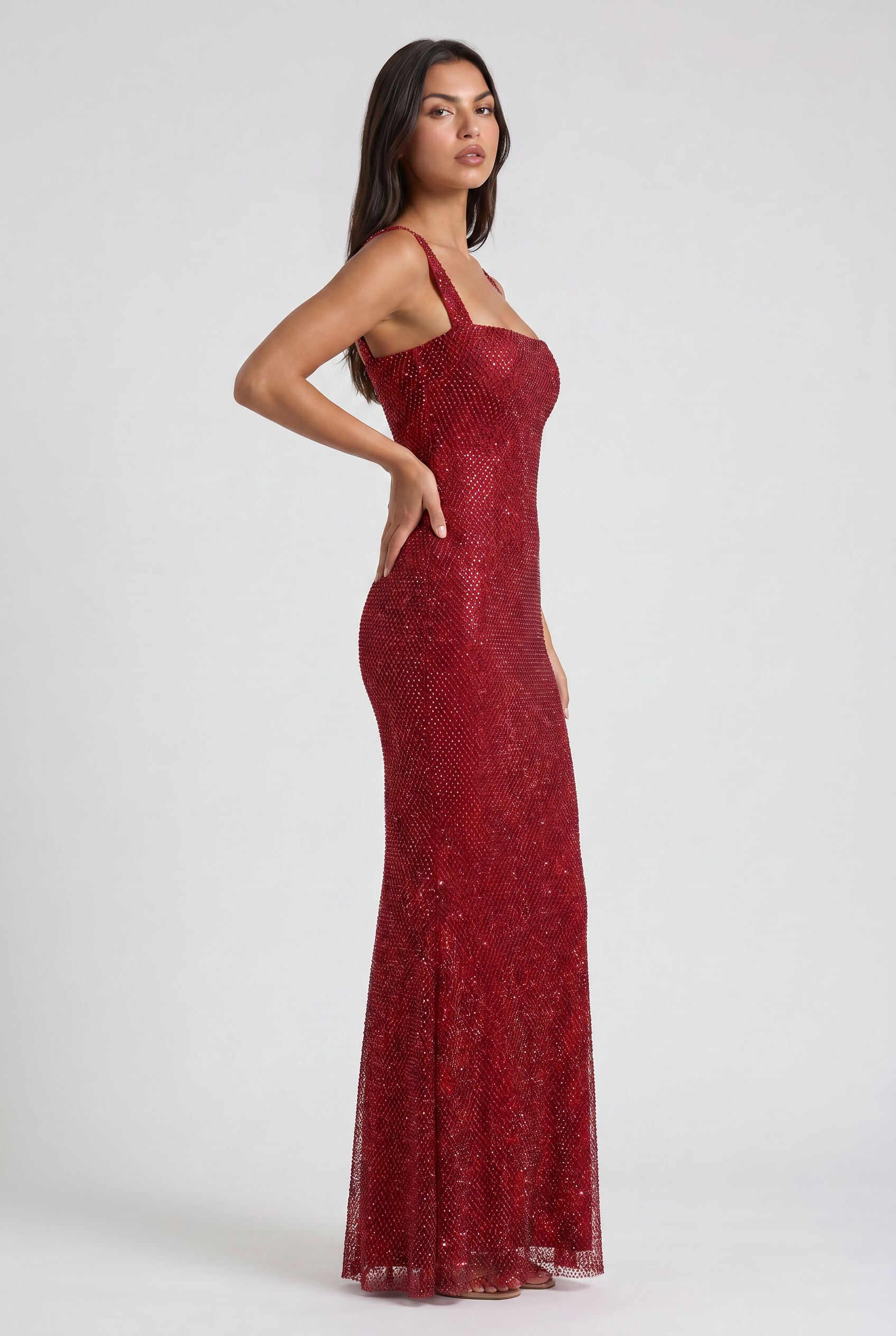 MARCO & BIANCA MILANO | ABITO SIRENA BORDEAUX ISABELLA DONNA