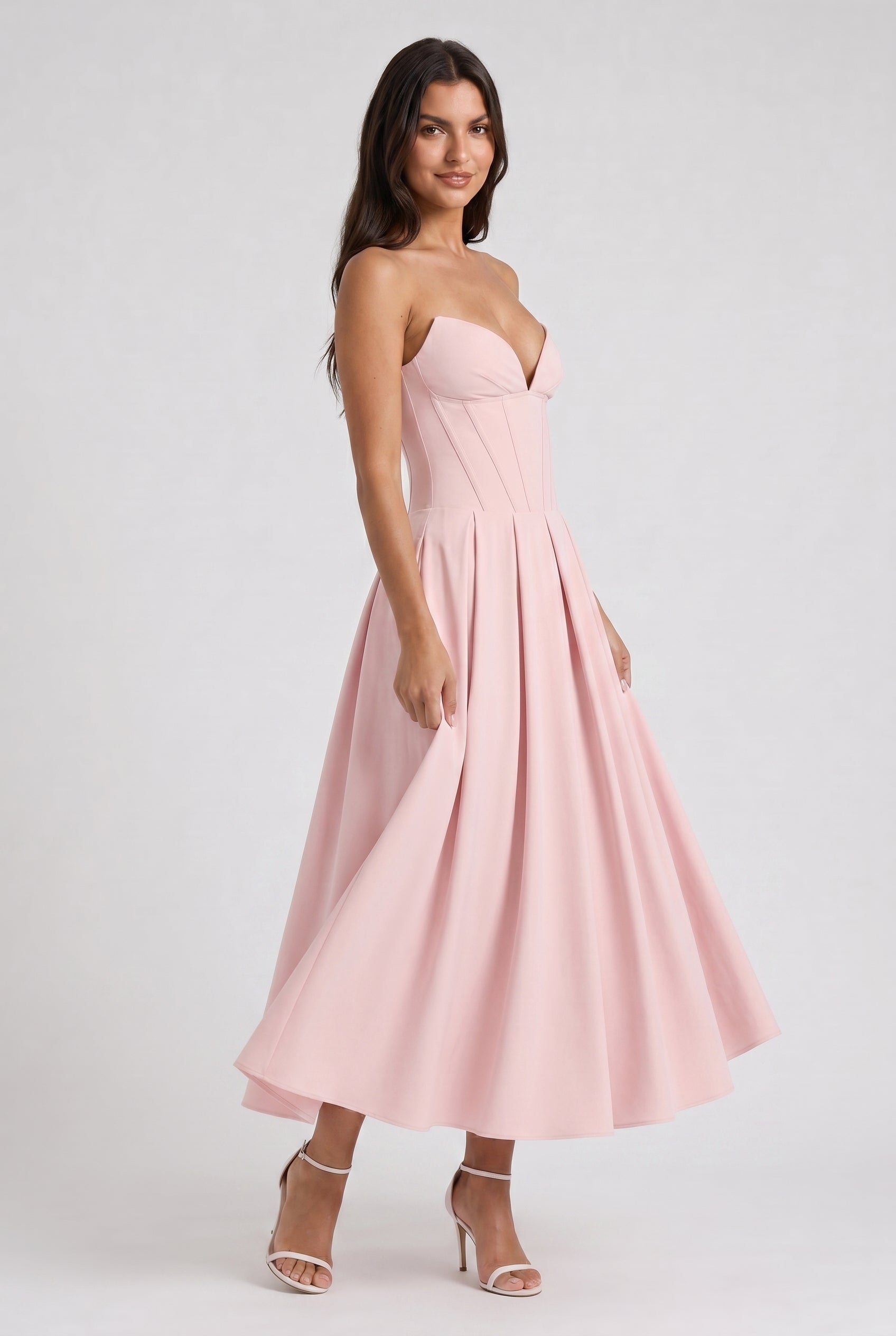 MARCO & BIANCA MILANO | MINI ABITO ROSA AMALFI DONNA