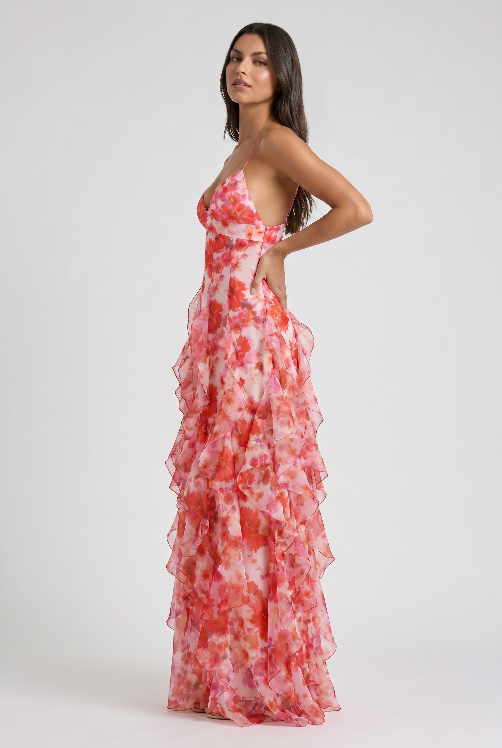 MARCO & BIANCA MILANO | MAXI ABITO FLOREALE MARGOT DONNA