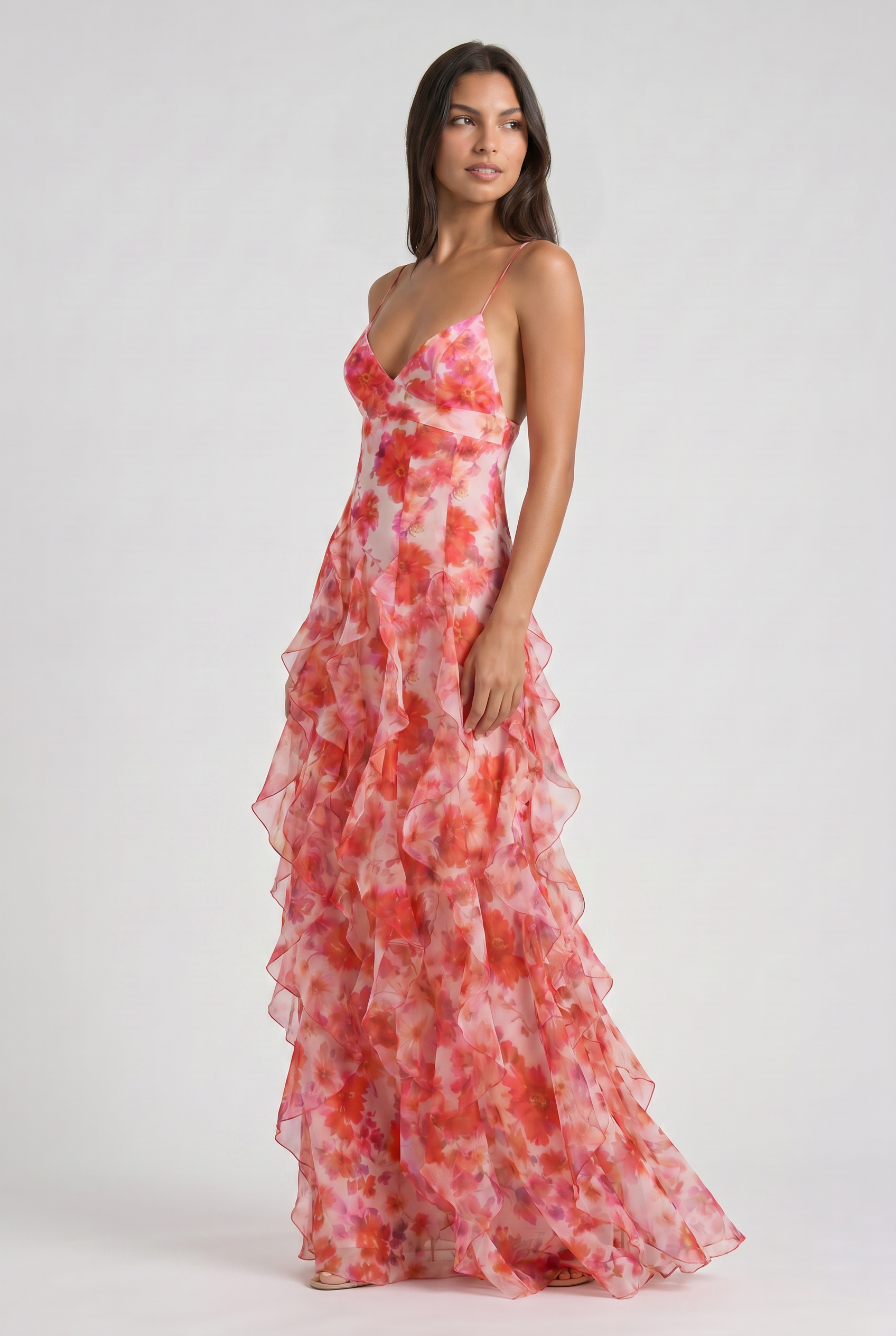 MARCO & BIANCA MILANO | MAXI ABITO FLOREALE MARGOT DONNA