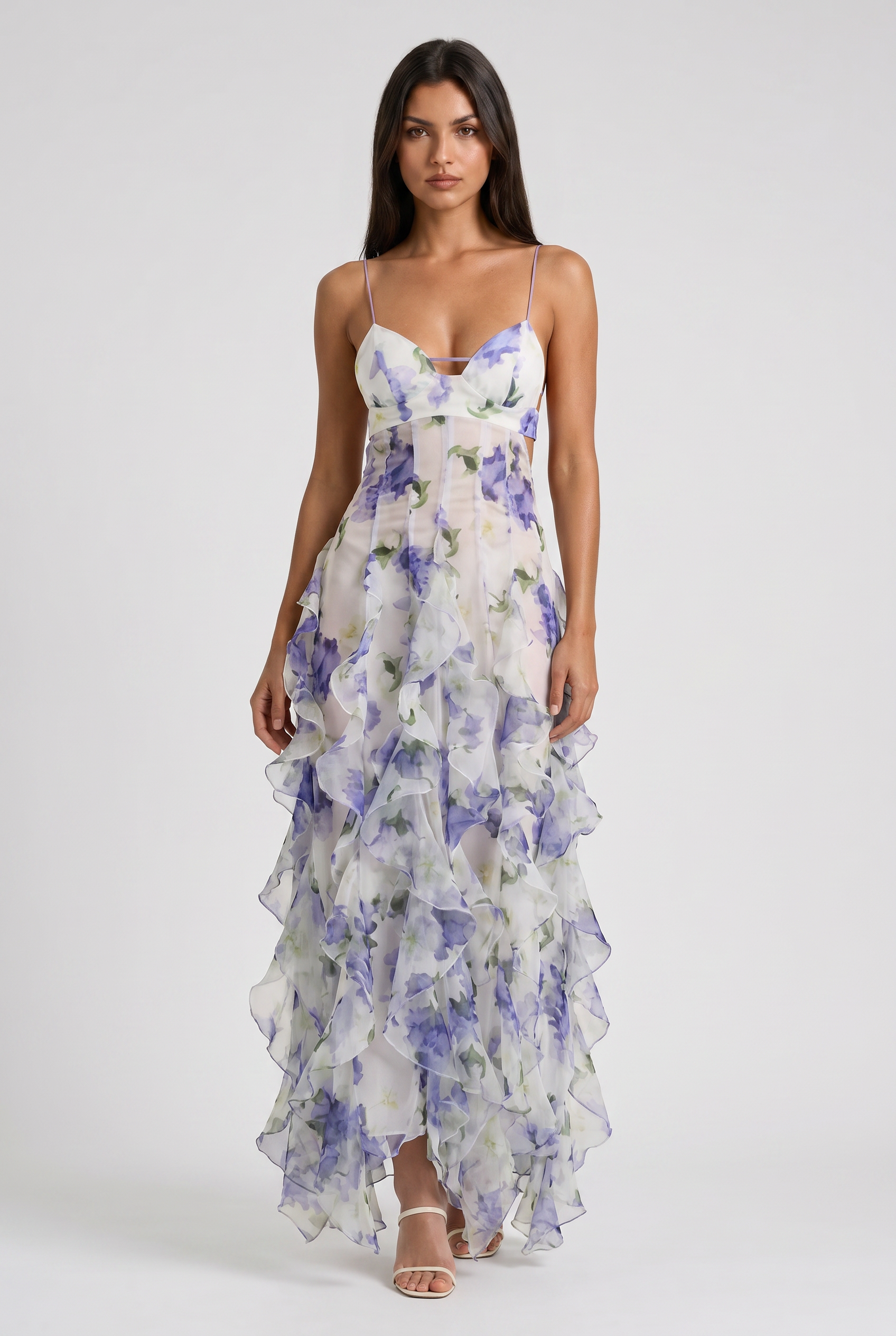 MARCO & BIANCA MILANO | MAXI ABITO FLOREALE MARGOT DONNA