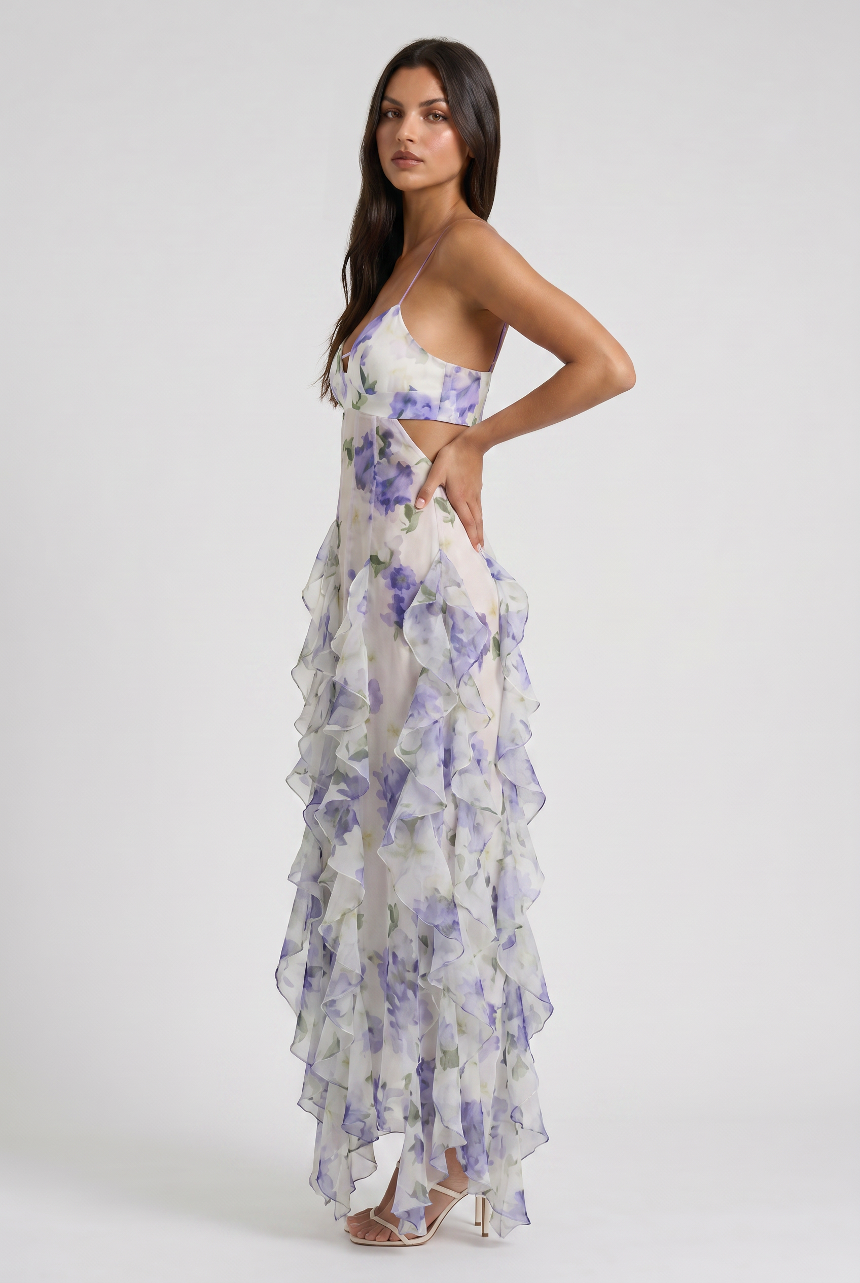 MARCO & BIANCA MILANO | MAXI ABITO FLOREALE MARGOT DONNA