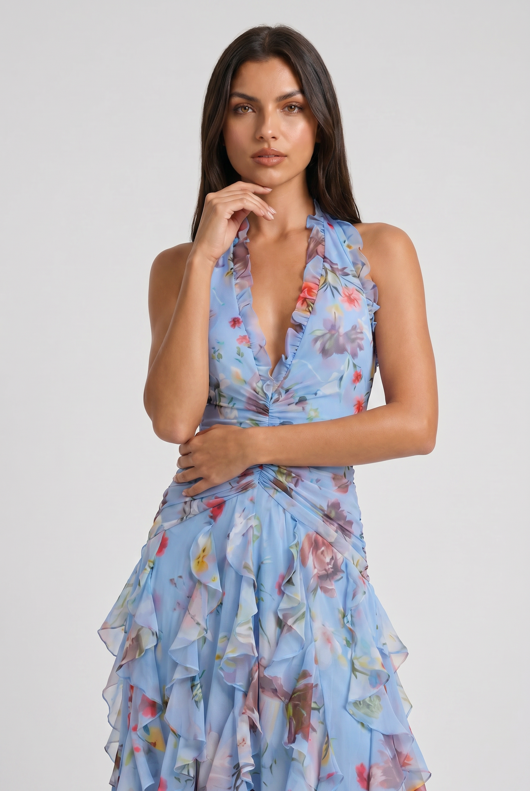 MARCO & BIANCA MILANO | MAXI ABITO FLOREALE BELLADINA DONNA