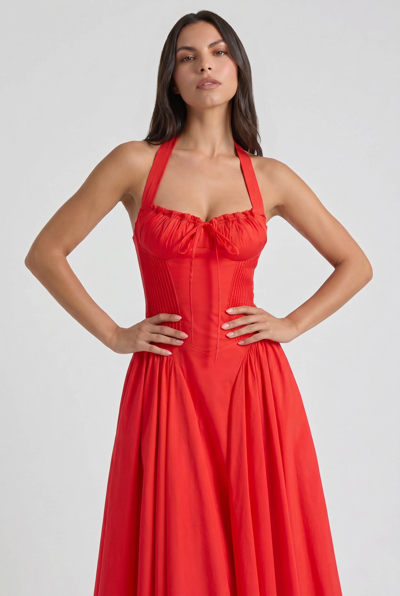 MARCO & BIANCA MILANO | ABITO ROSSO AURORA DONNA