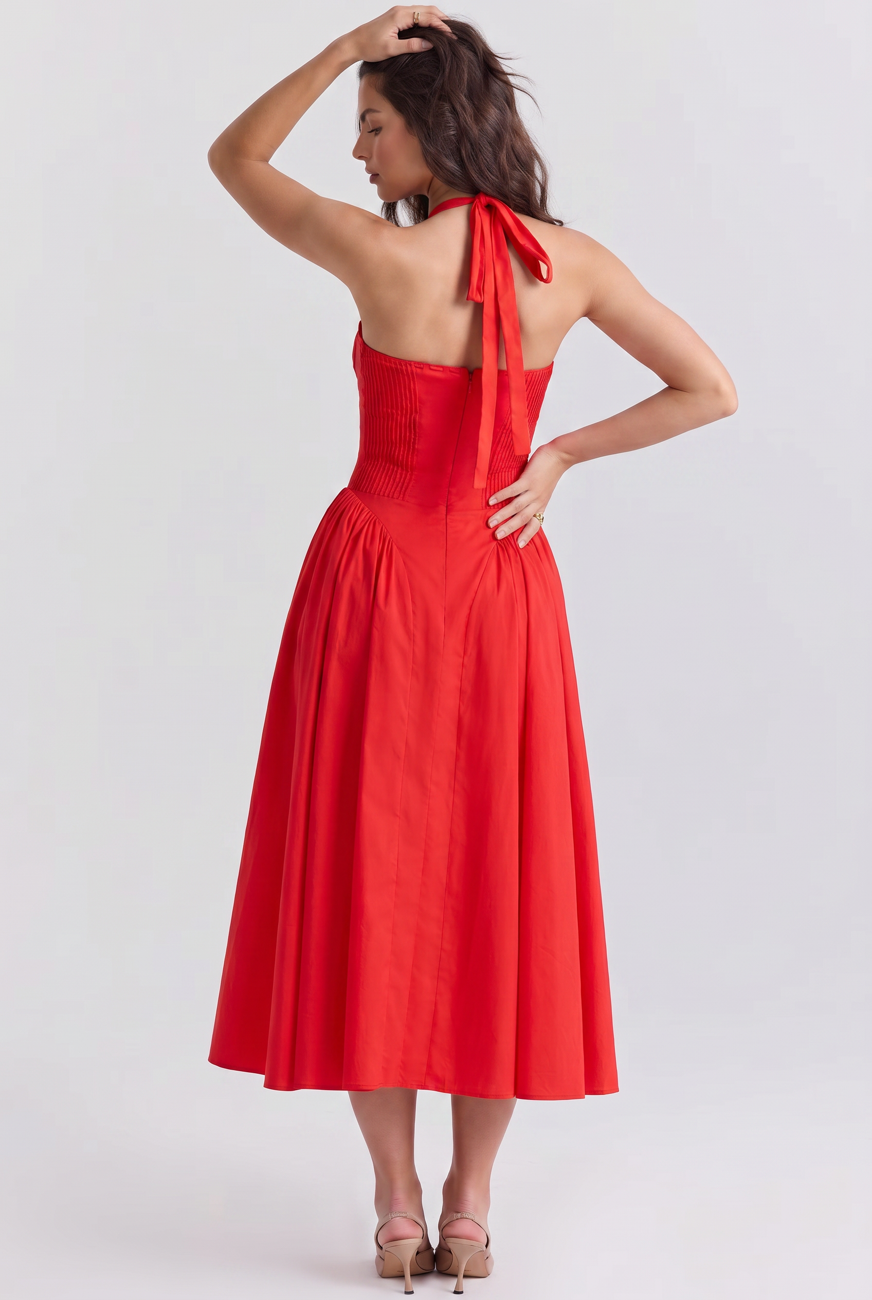 MARCO & BIANCA MILANO | ABITO ROSSO AURORA DONNA