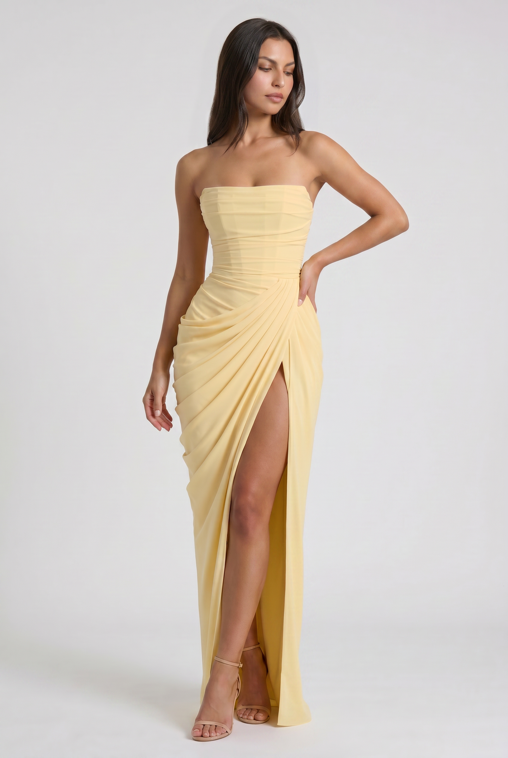 MARCO & BIANCA MILANO | ABITO GIALLO LOIS DONNA
