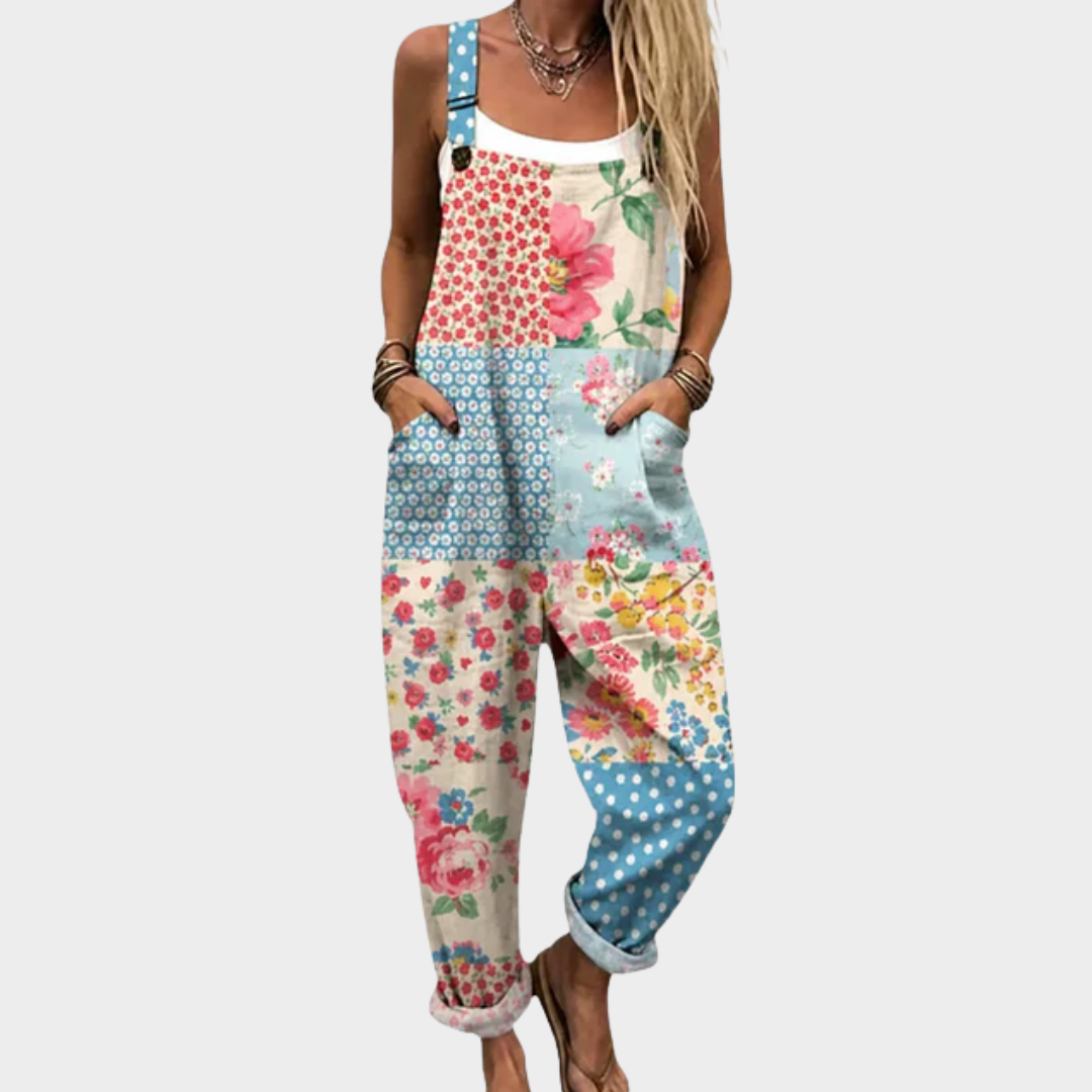 Salopette Stampata Confortevole – Print 73
