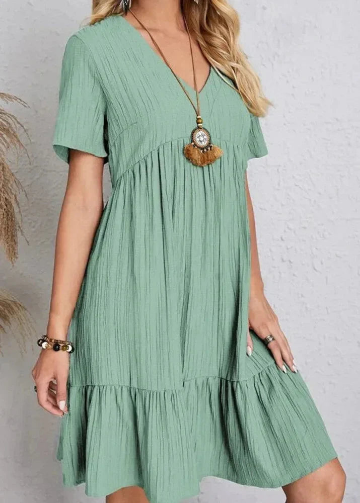 ENORA | FIGURSCHMEICHELNDES ELEGANTES KLEID
