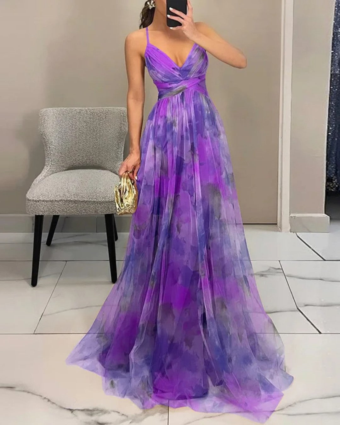 Giselle | Abito maxi floreale