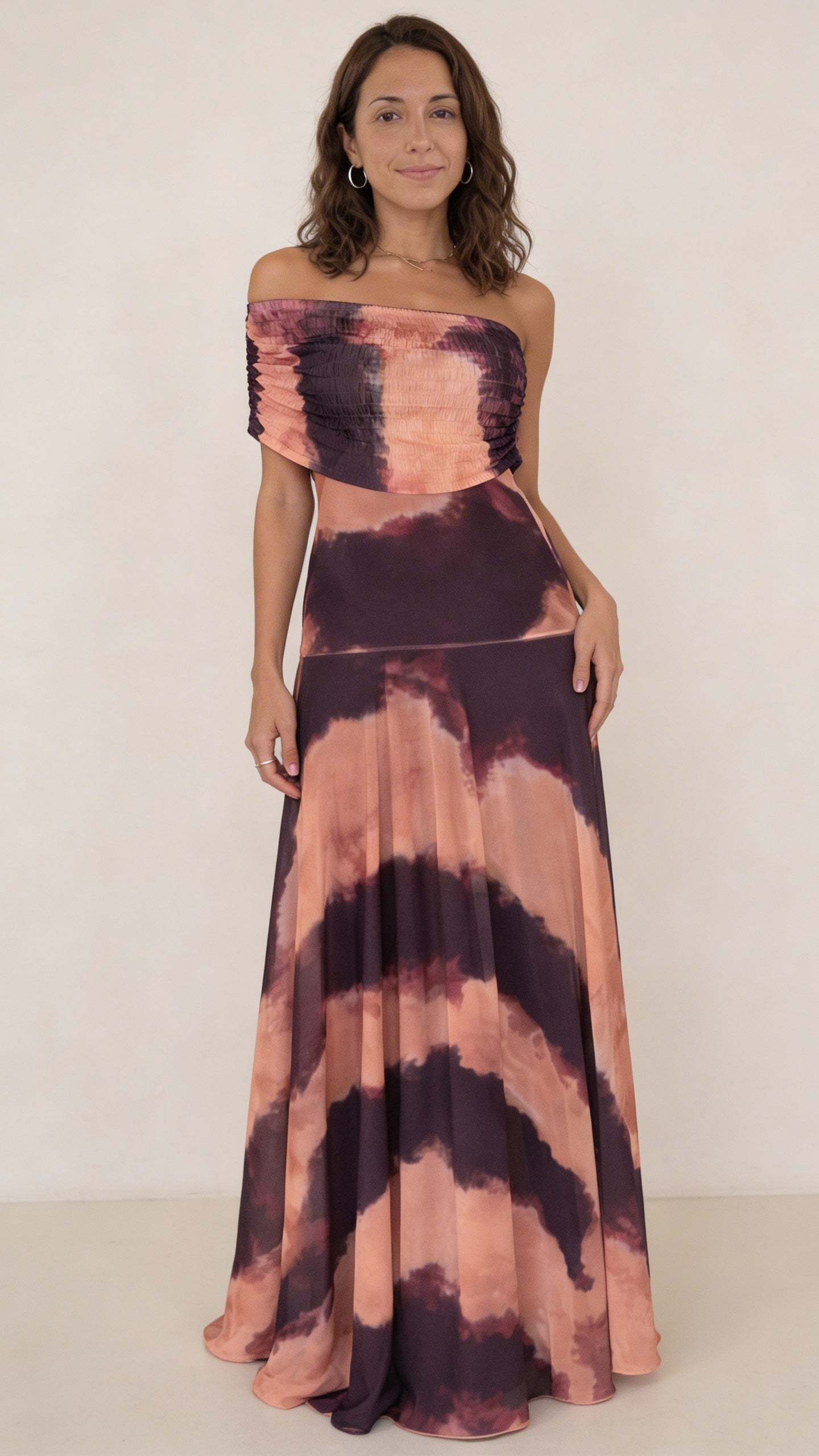 Sol | Abito maxi tie-dye